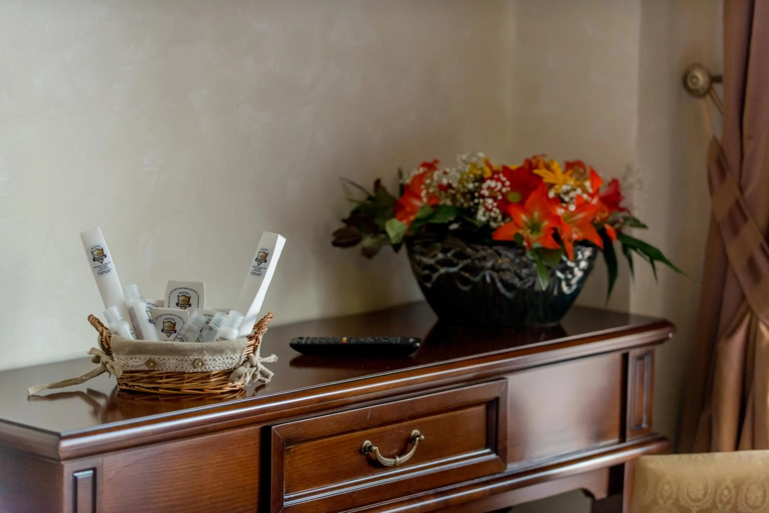 Decorative detail in Hotel Rexton