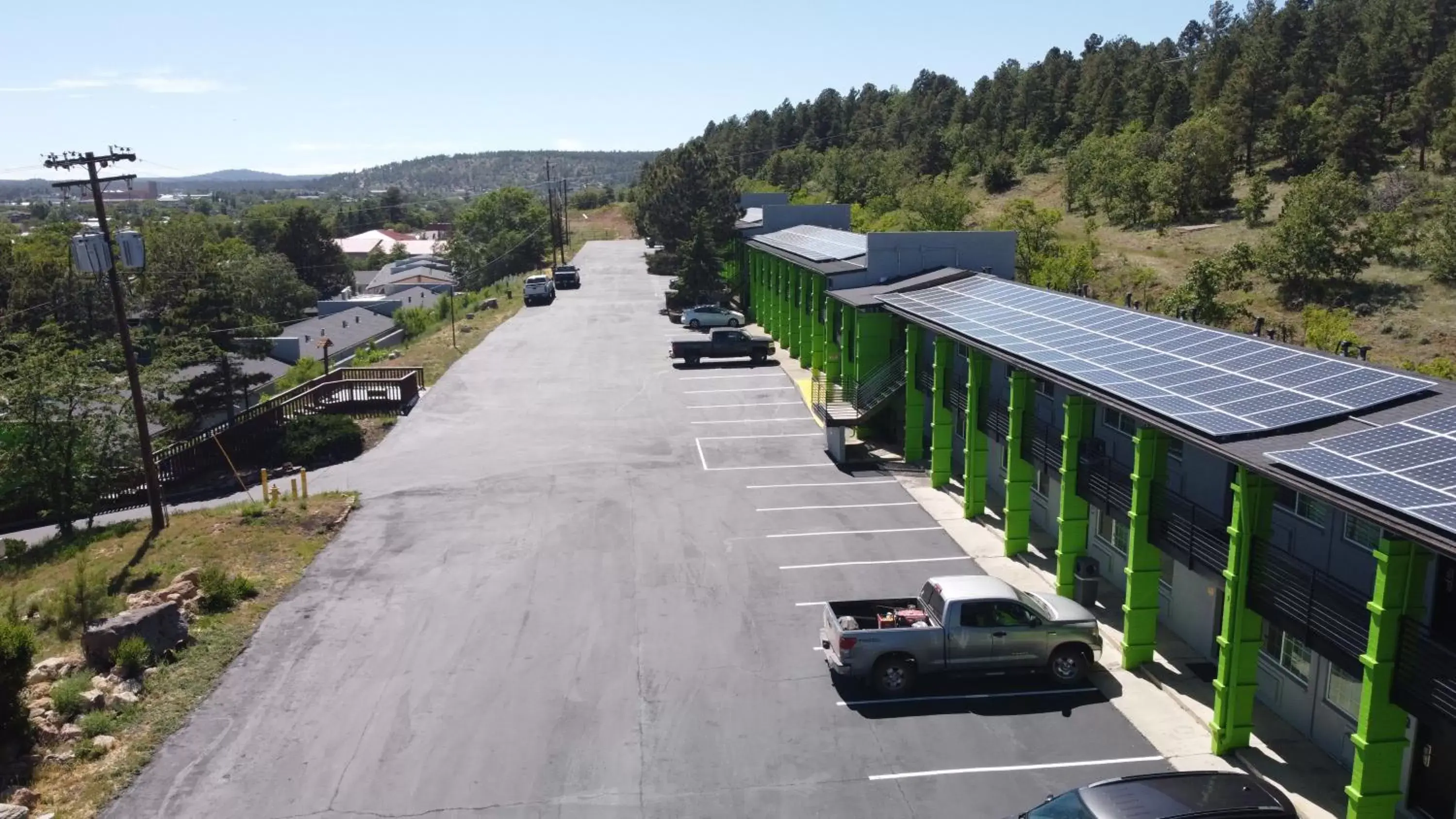Bird's eye view in Hotel Aspen Flagstaff/ Grand Canyon InnSuites Bird's eye view in Hotel Aspen Flagstaff/ Grand Canyon InnSuites