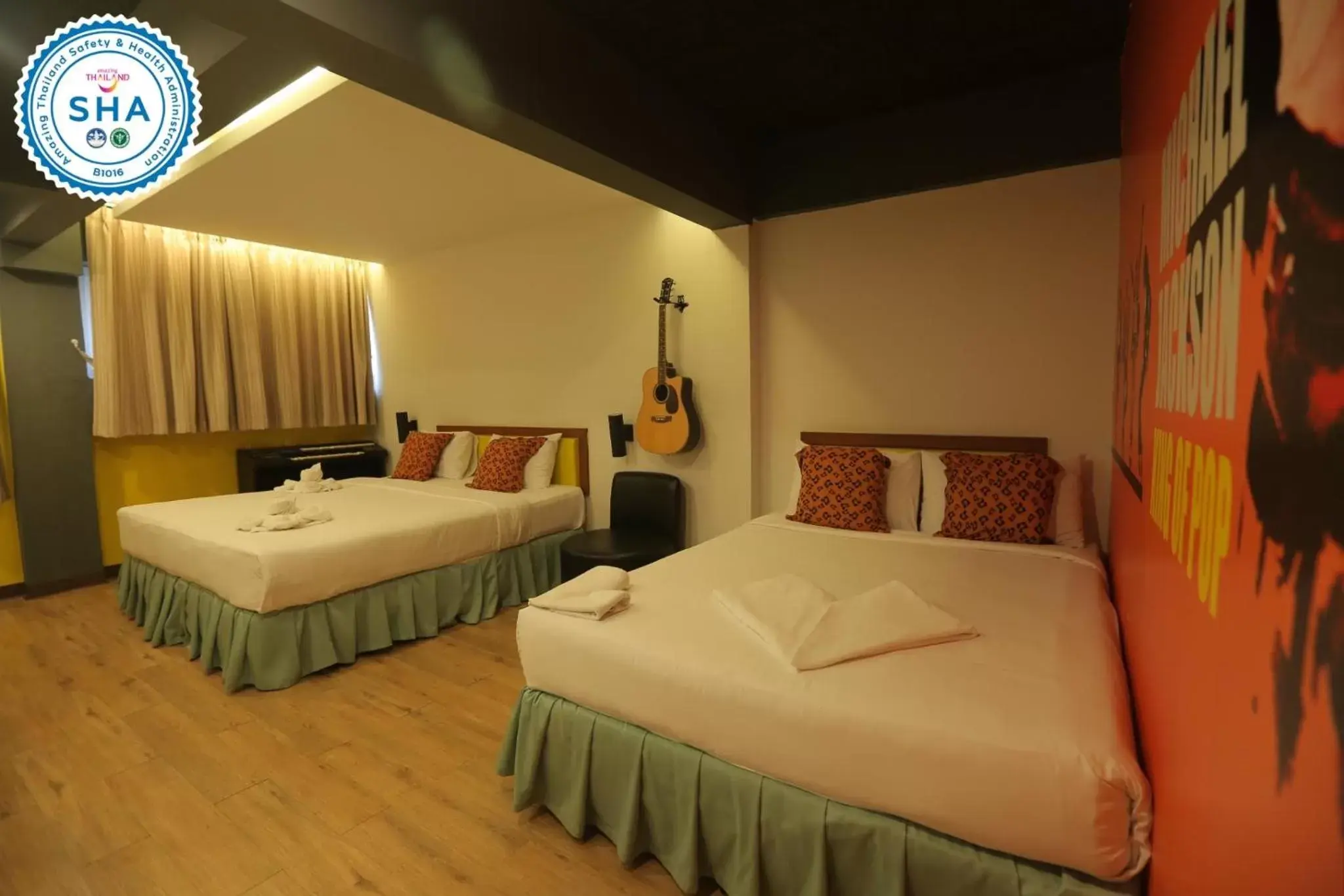 Bedroom, Bed in My Way Hua Hin Music Hotel SHA Extra Plus