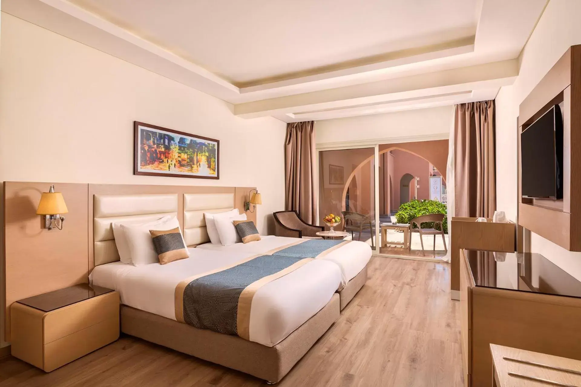 Bedroom in Pickalbatros Alf Leila Wa Leila Resort - Neverland Hurghada