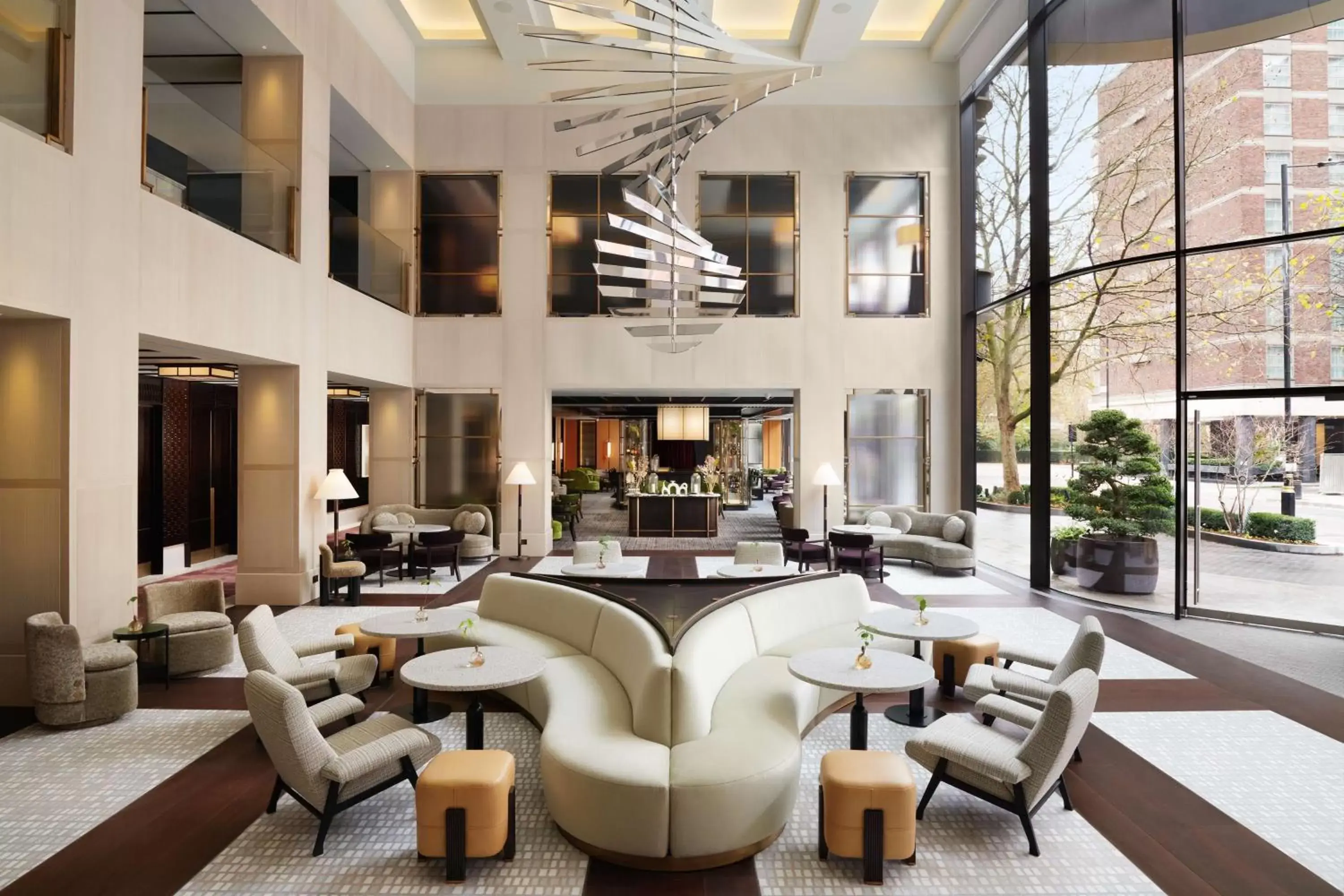 Lobby or reception, Lounge/Bar in Nobu Hotel London Portman Square