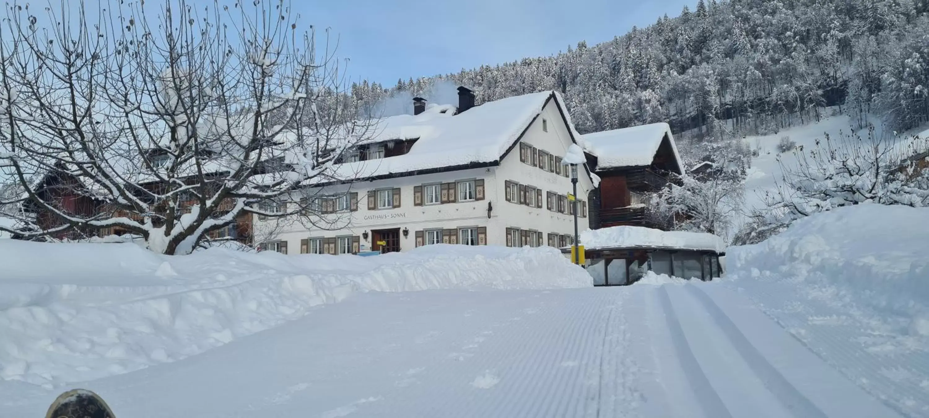 Property building, Winter in Sonne Bezau - Familotel Bregenzerwald