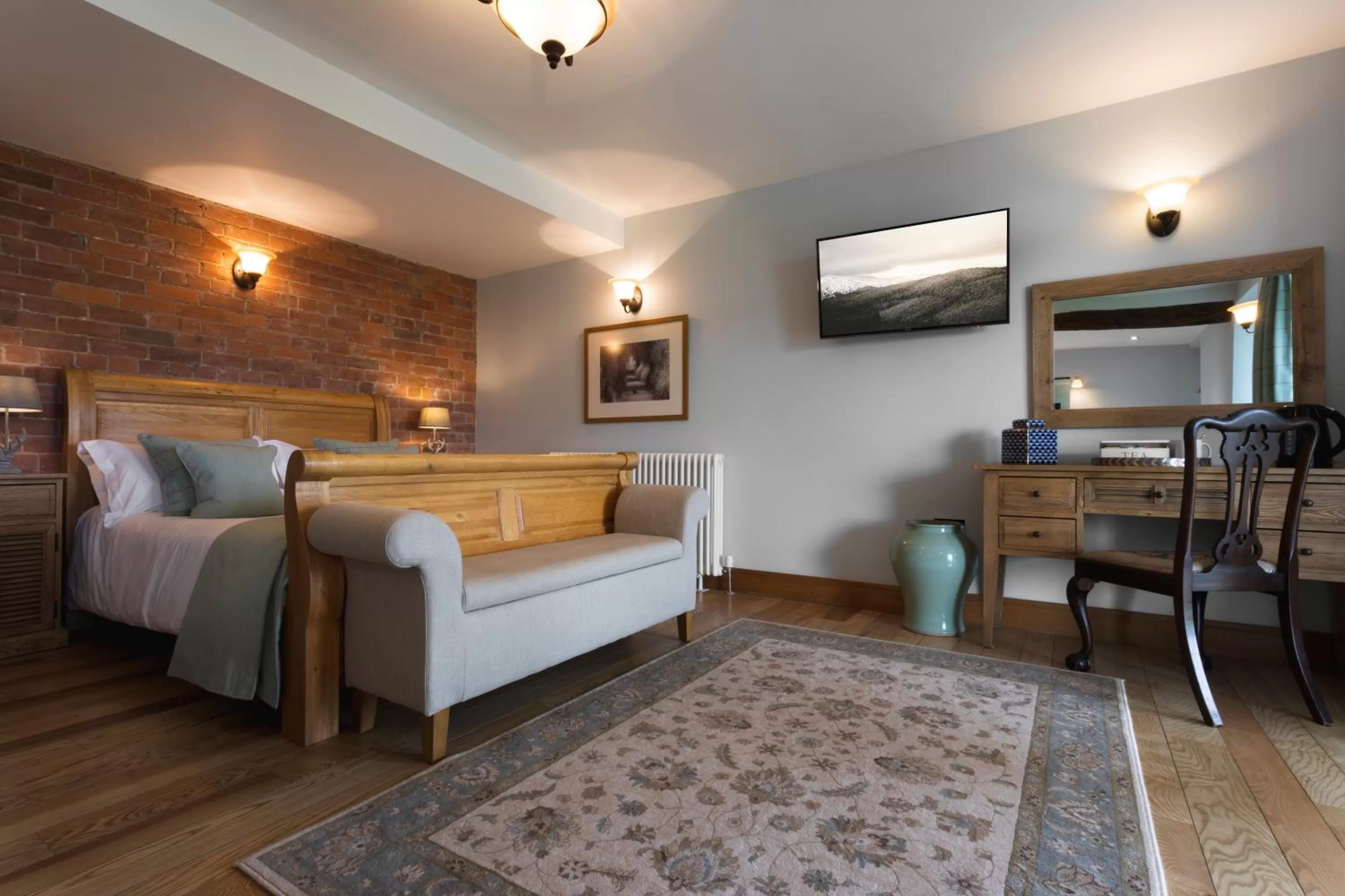 Photo of the whole room, Bed in Lyth Valley Country House