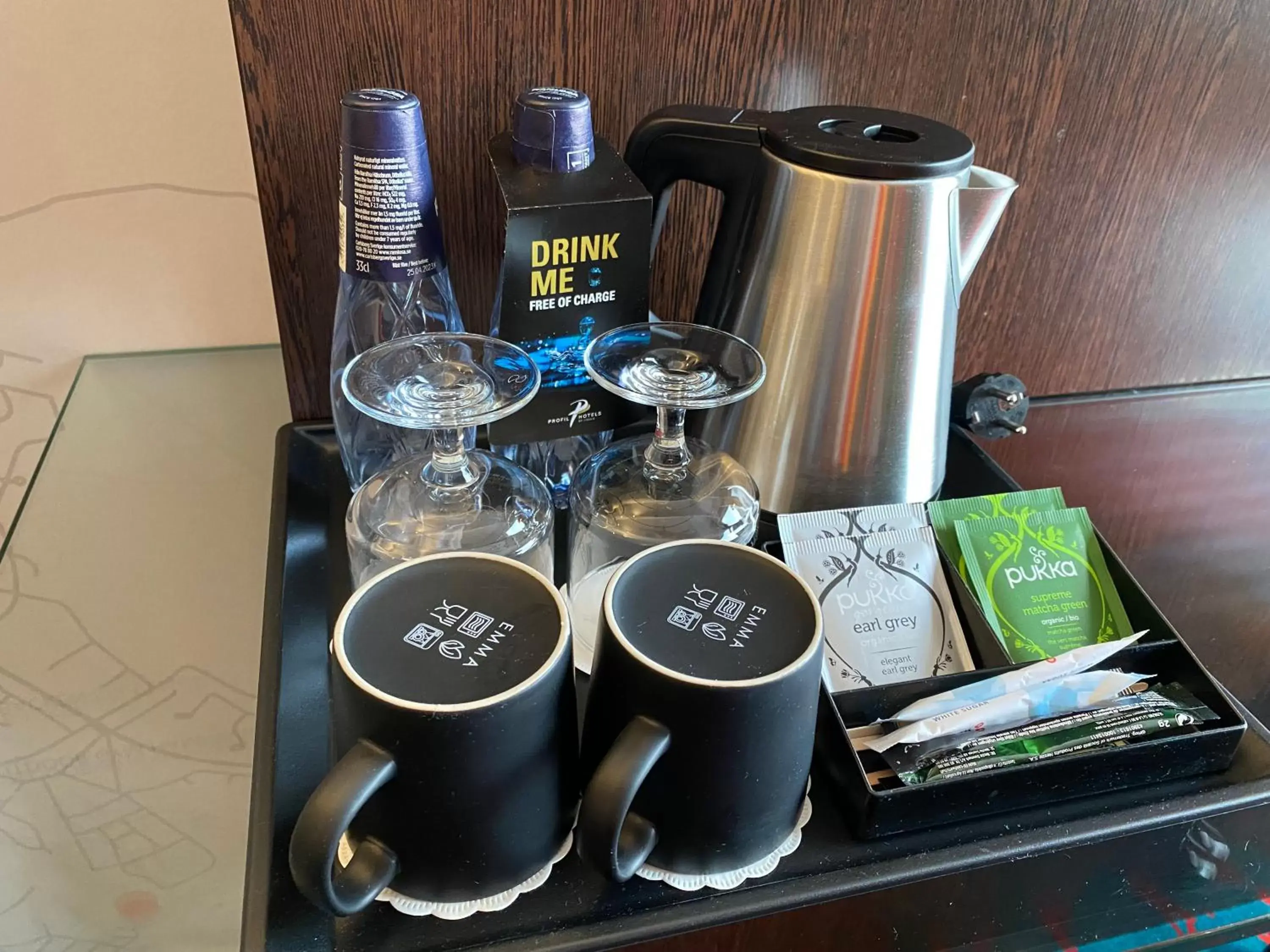 Coffee/tea facilities in ProfilHotels Nacka