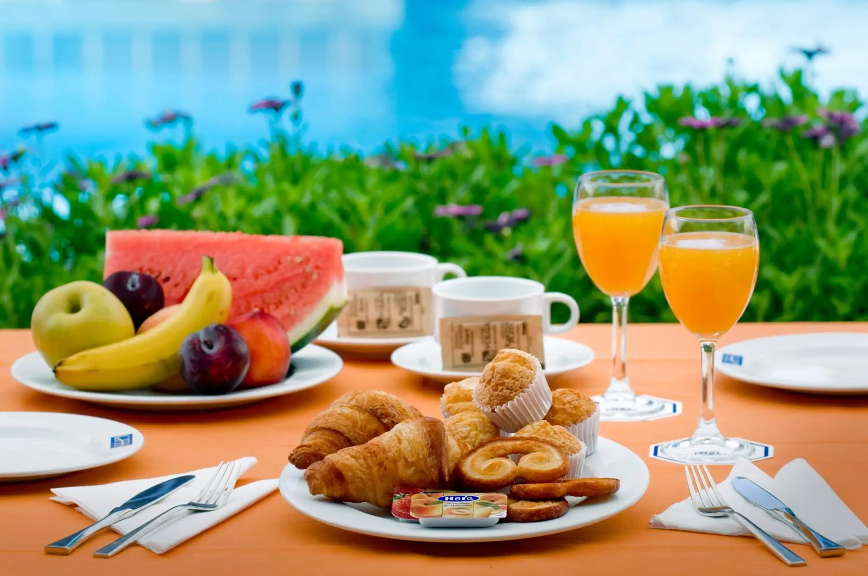 Food and drinks, Breakfast in Hotel Kaktus Playa