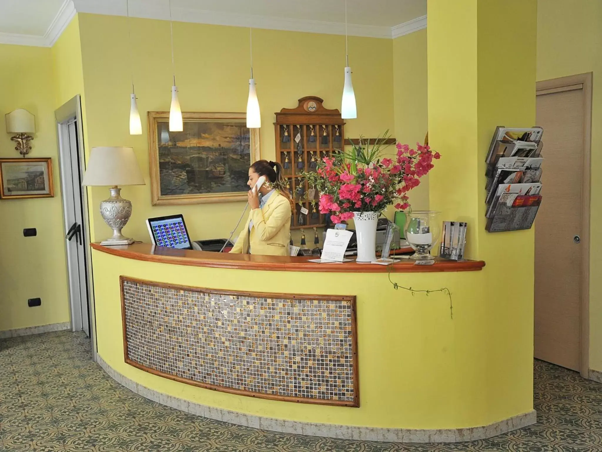 Staff, Lobby/Reception in Hotel Miramare