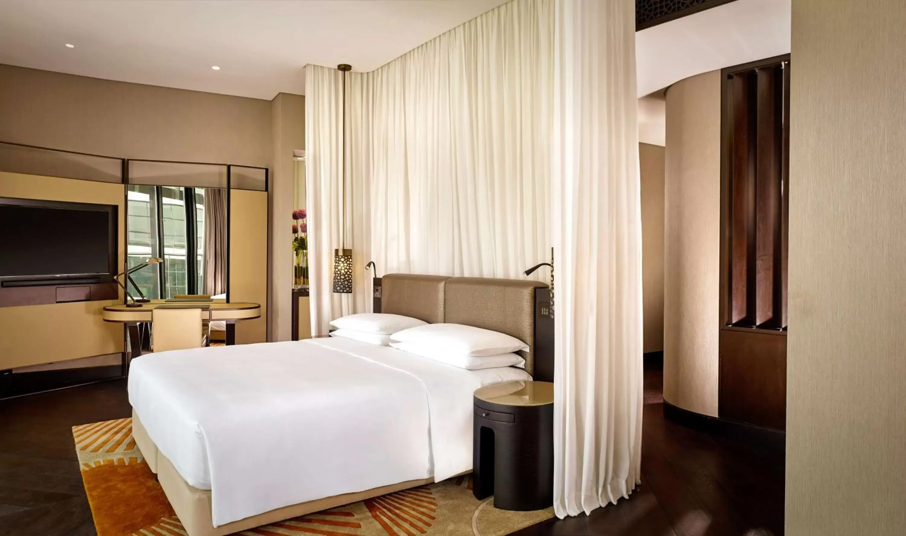 Bedroom, Bed in Grand Hyatt Abu Dhabi Hotel & Residences Emirates Pearl