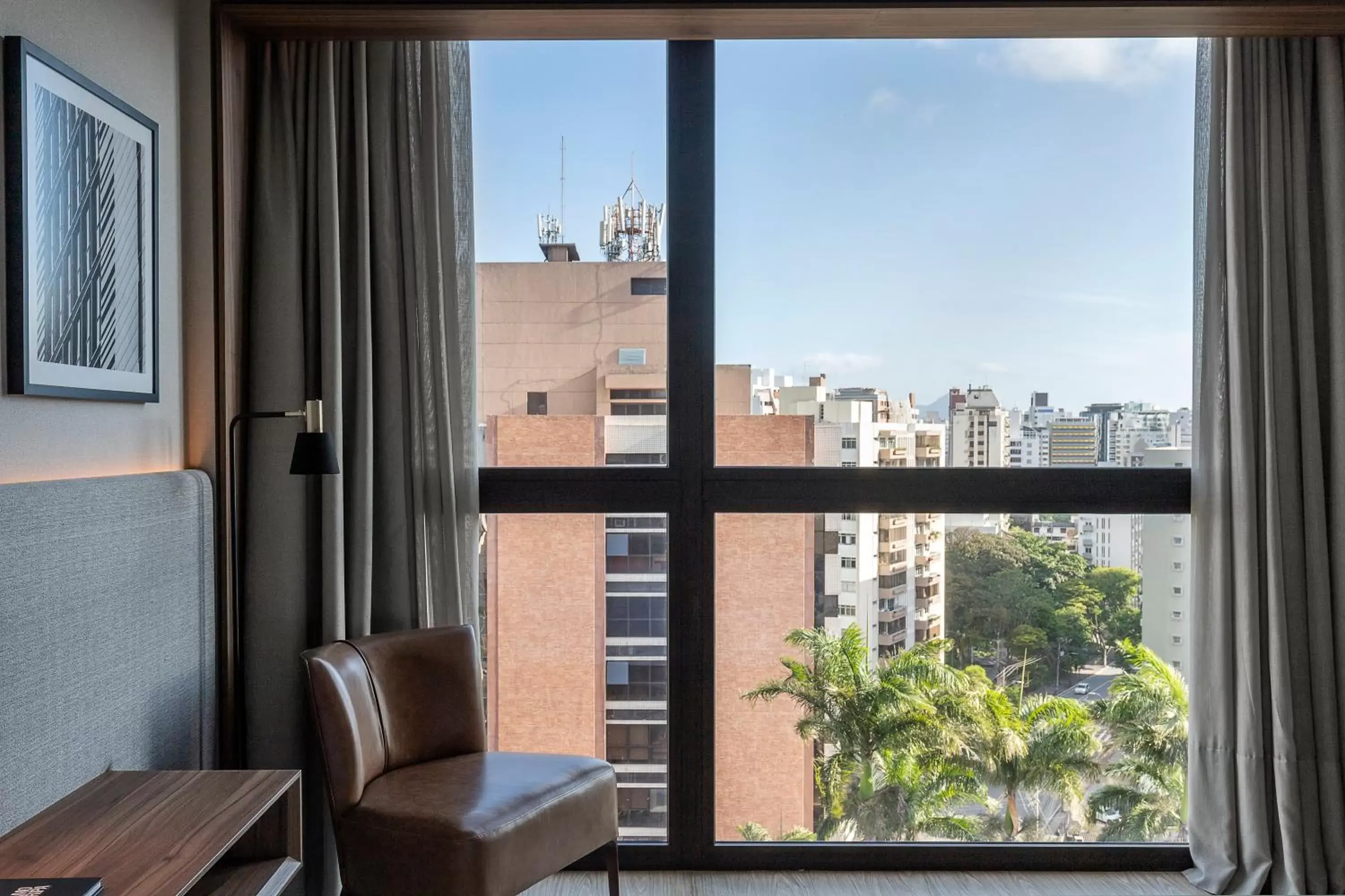 City view in LK Design Hotel Florianópolis City view in LK Design Hotel Florianópolis