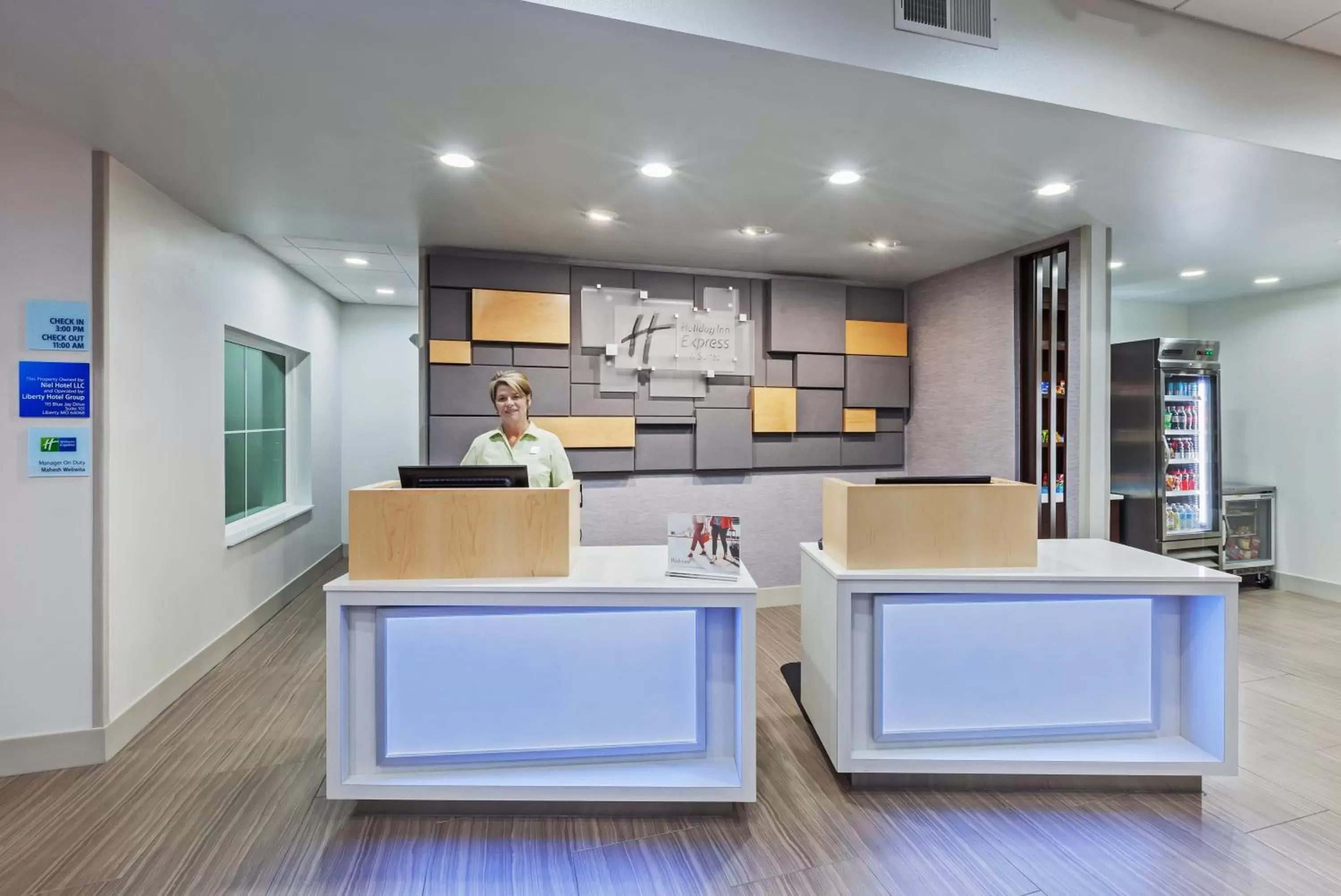 Property building, Lobby/Reception in Holiday Inn Express & Suites - Coffeyville, an IHG Hotel