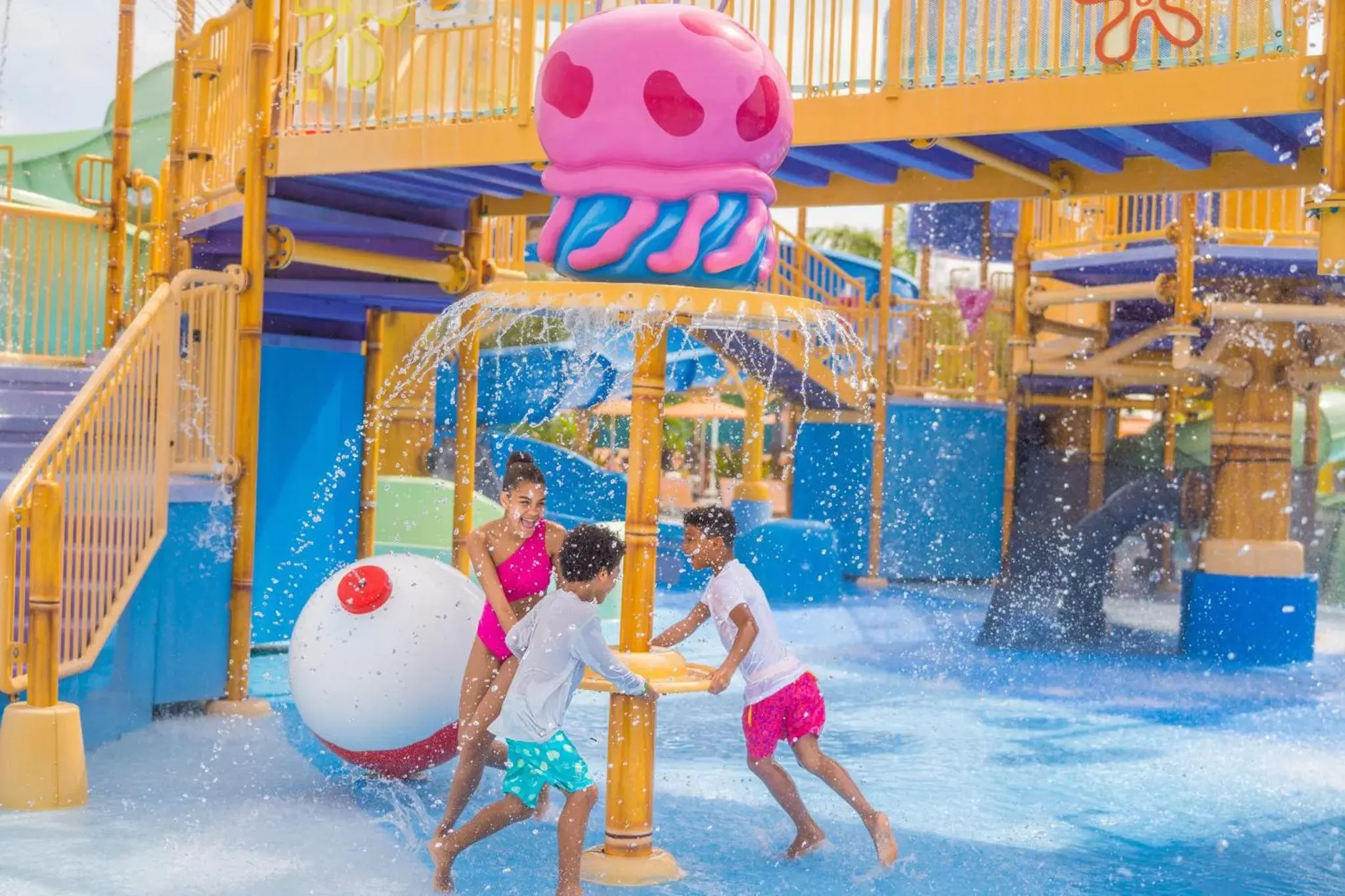 Children play ground in Nickelodeon Hotels & Resorts Riviera Maya All Inclusive