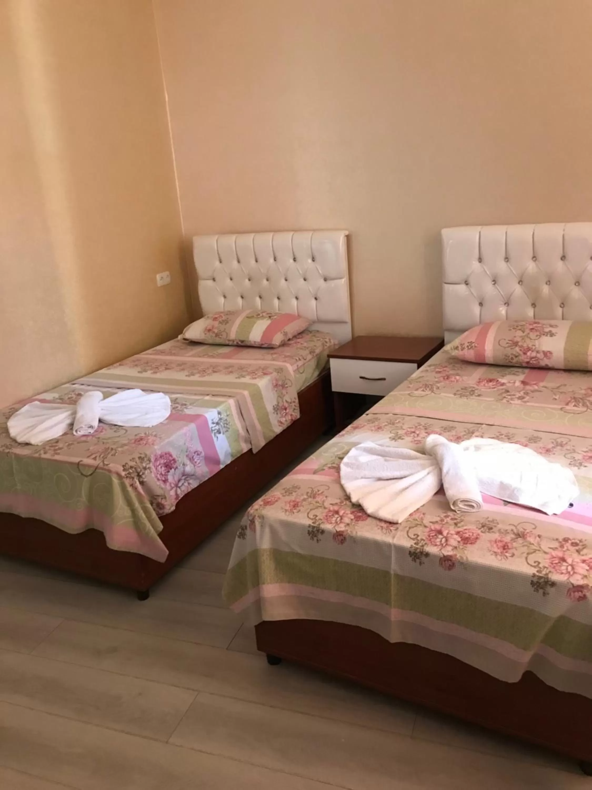 Bed in Hotel Eurasia