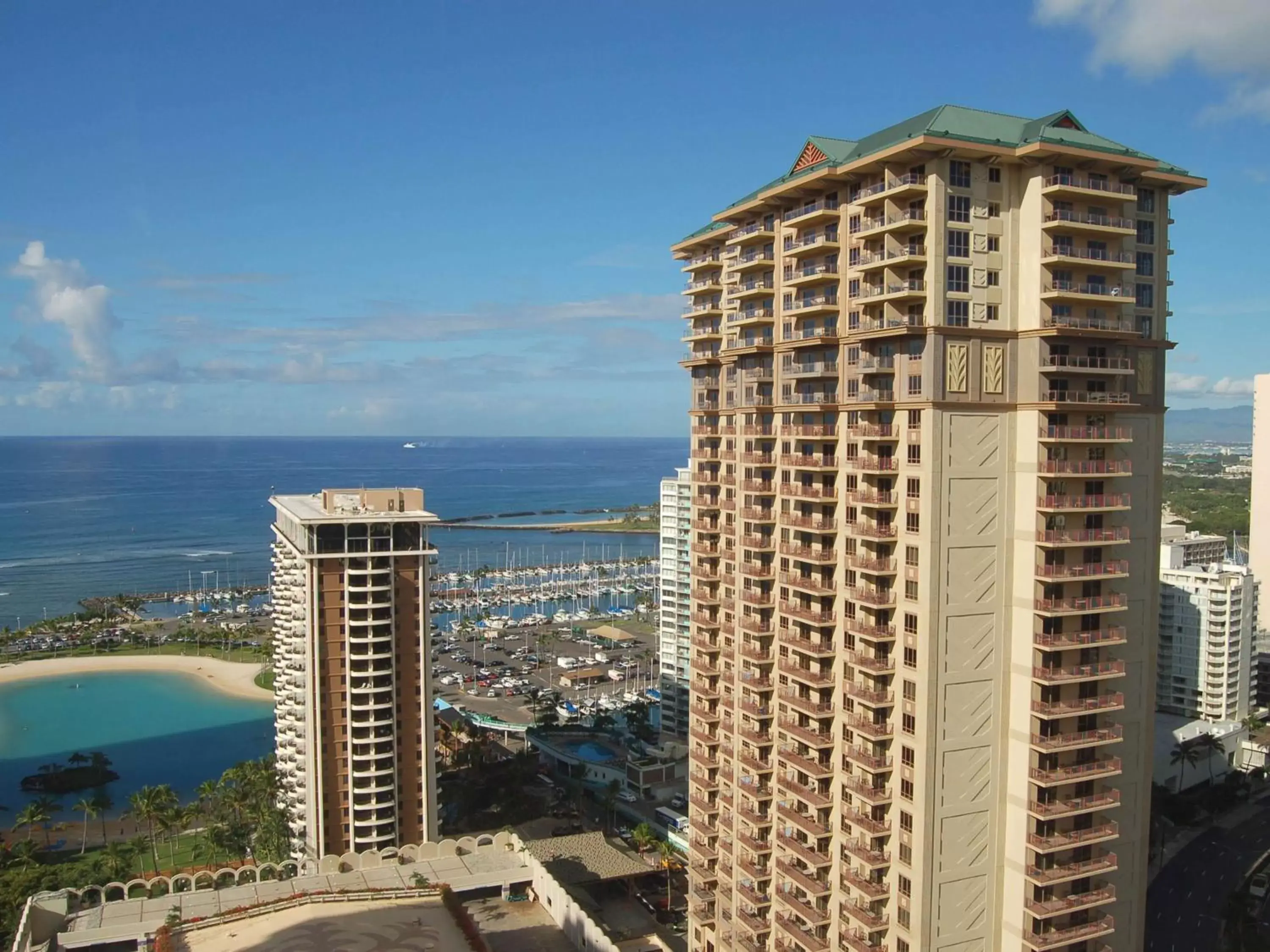 Property building in Hilton Grand Vacations Club Grand Waikikian Honolulu