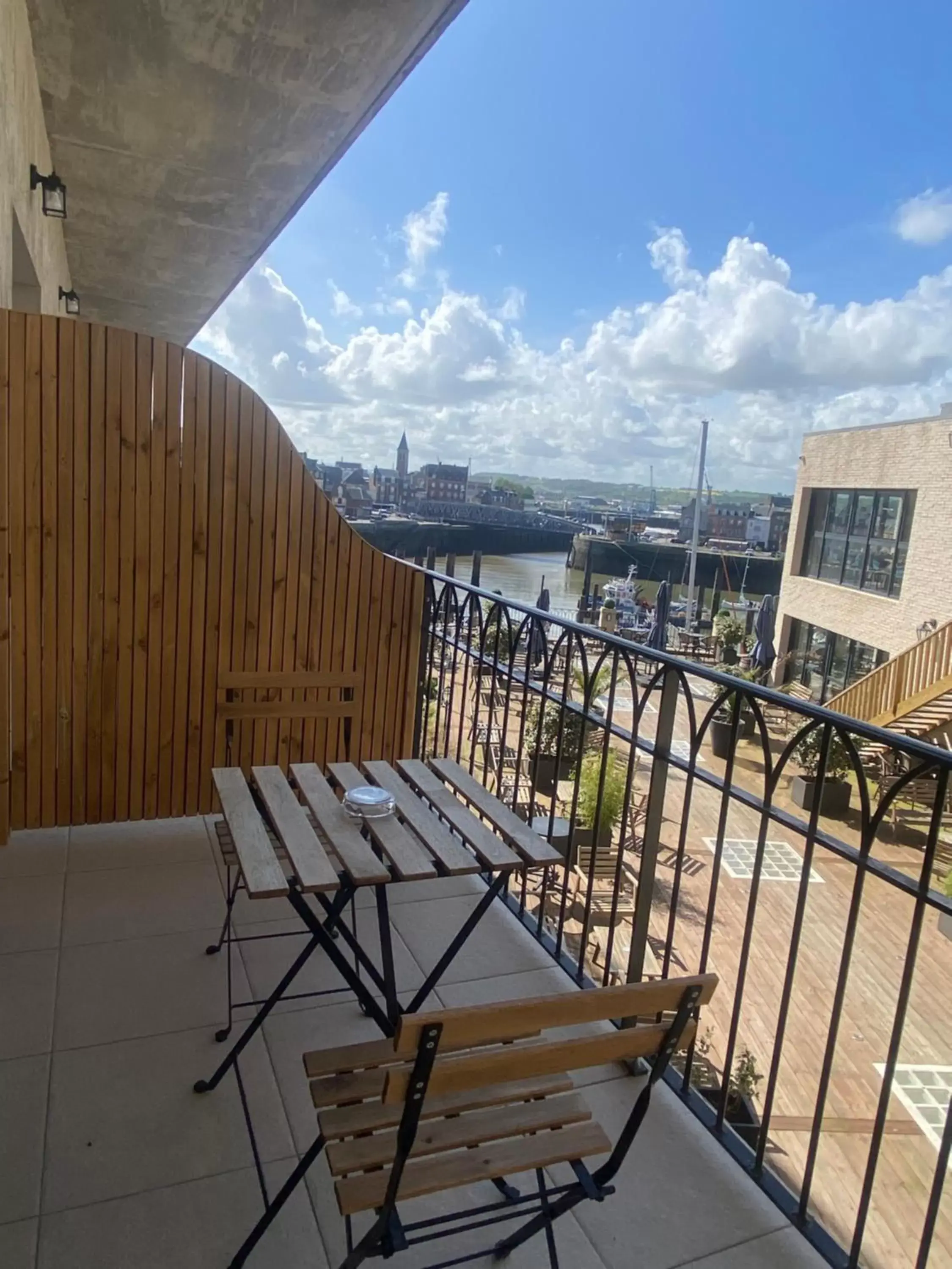 Patio, Balcony/Terrace in LA TOUR AUX CRABES près de la plage