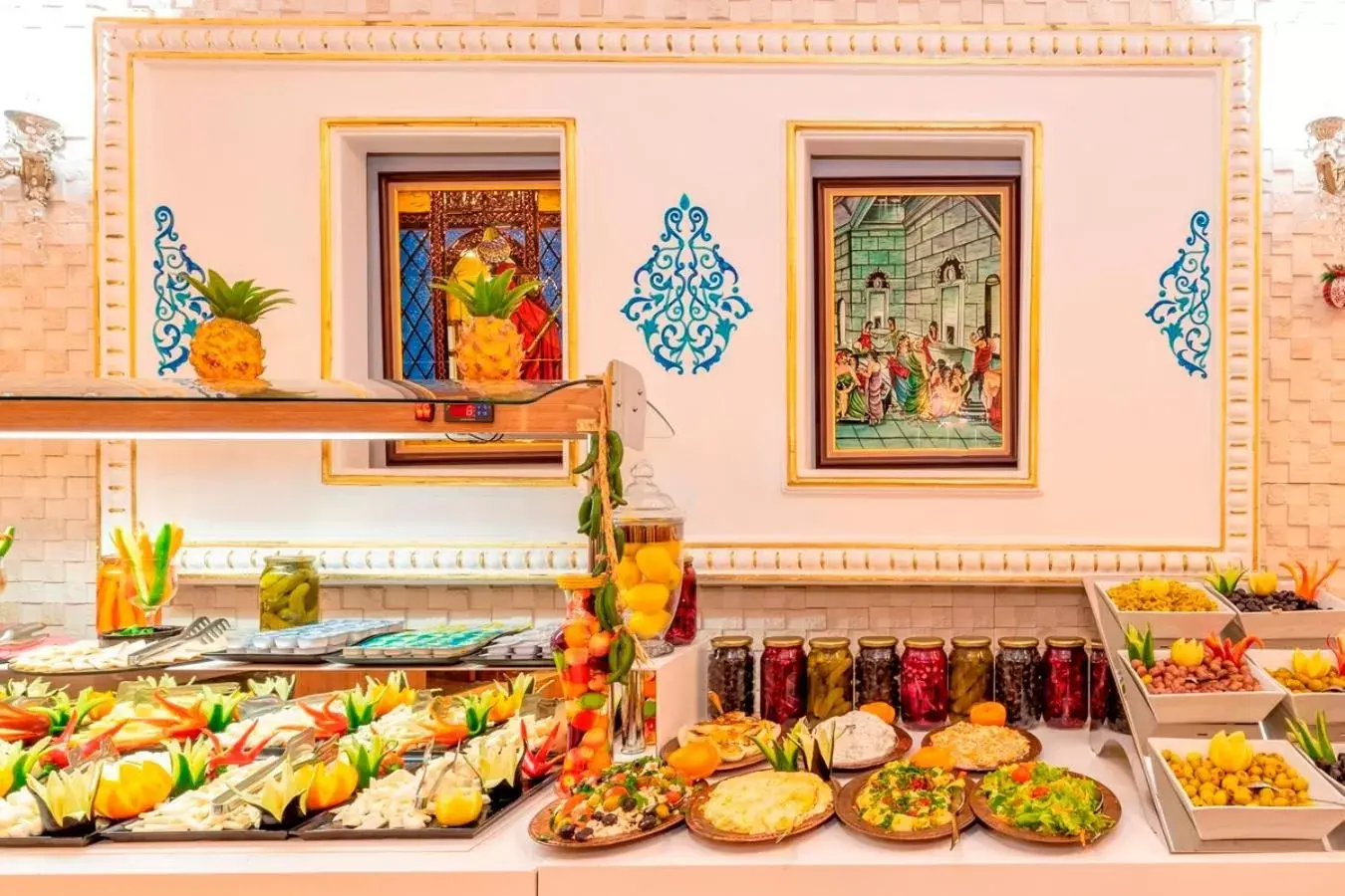 Buffet breakfast, Food in The Byzantium Suites Hotel & Spa