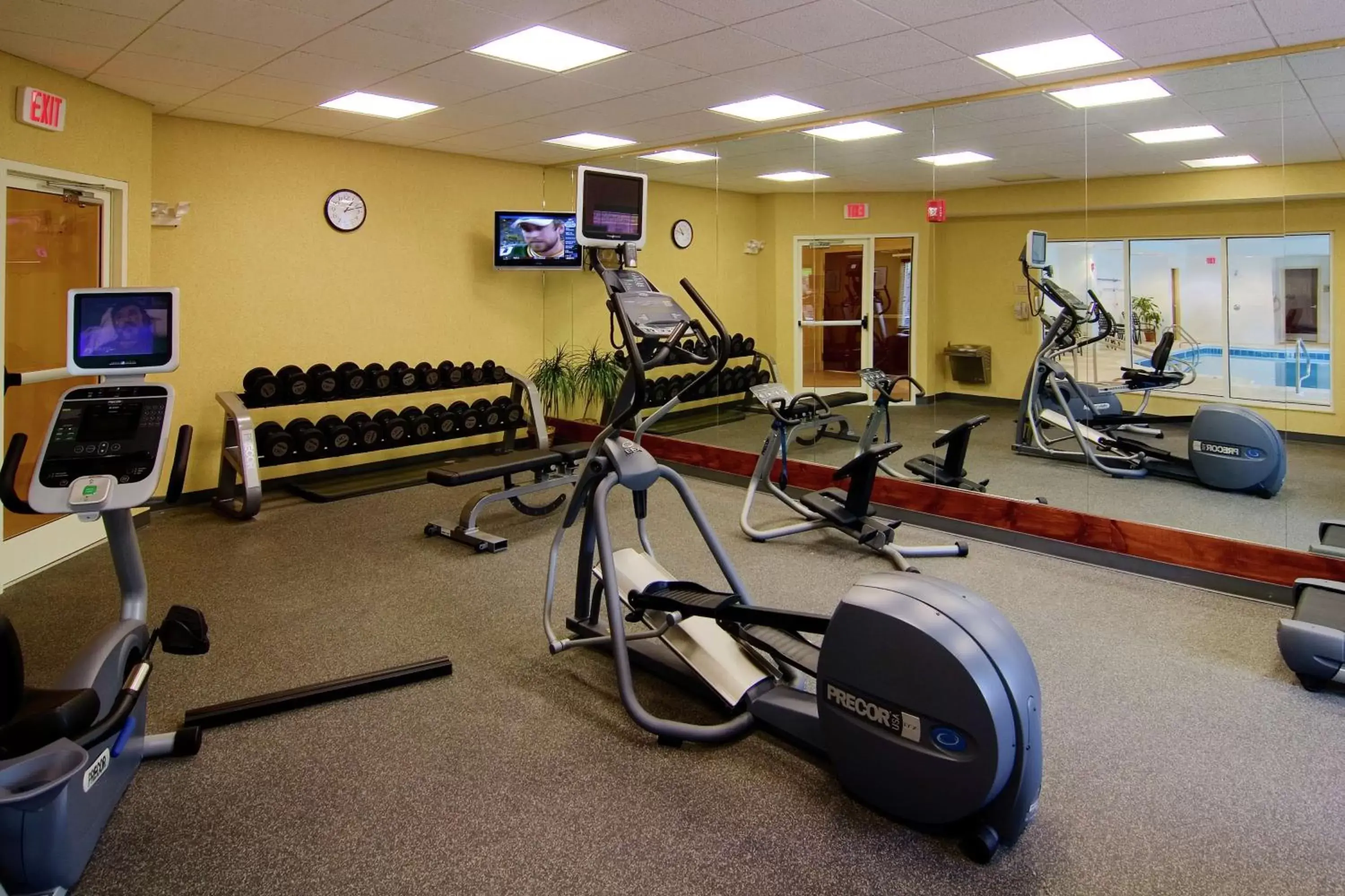 Fitness centre/facilities, Fitness Center/Facilities in Hilton Garden Inn Clarksburg