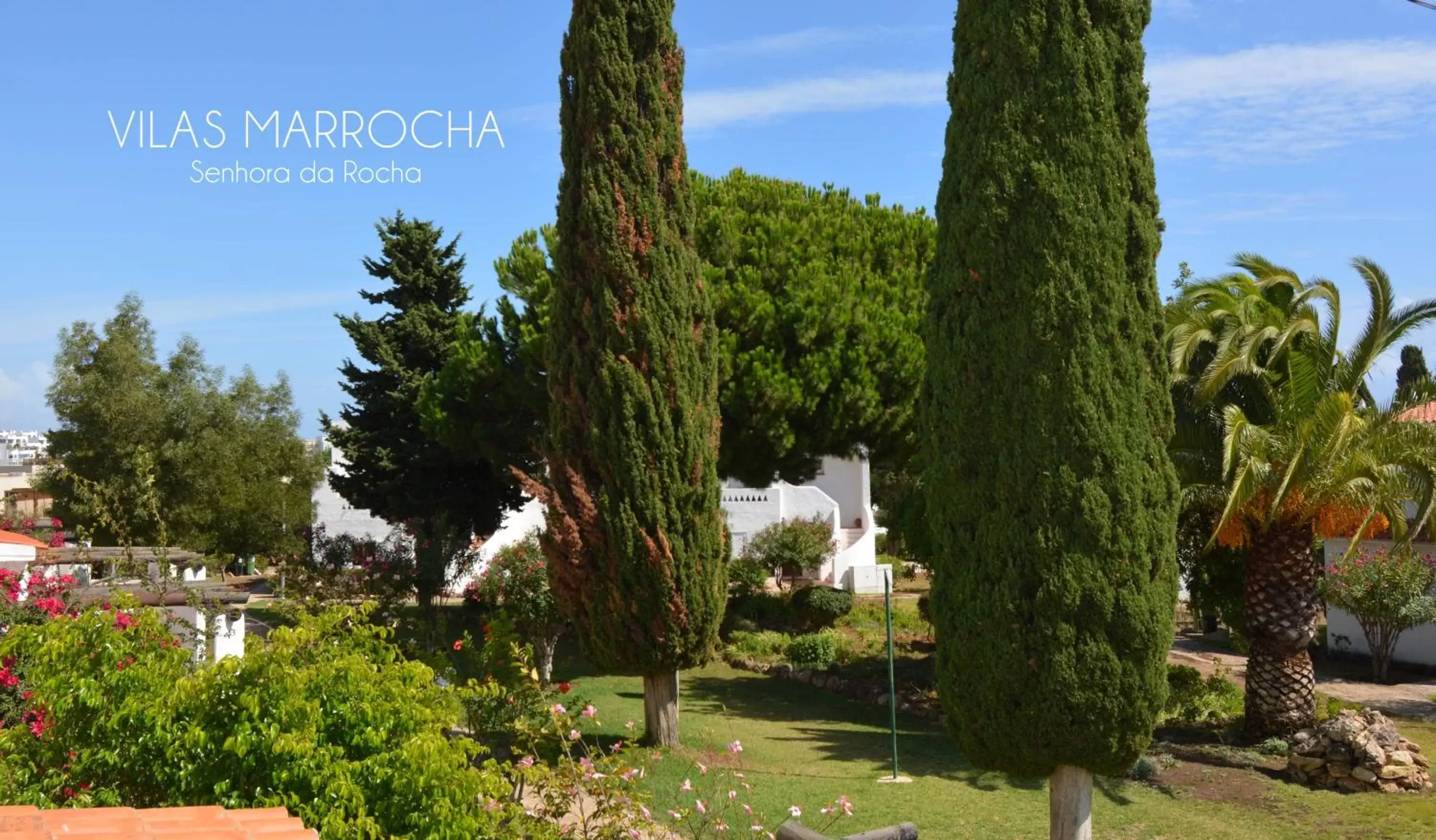 Garden view in Vilas Marrocha