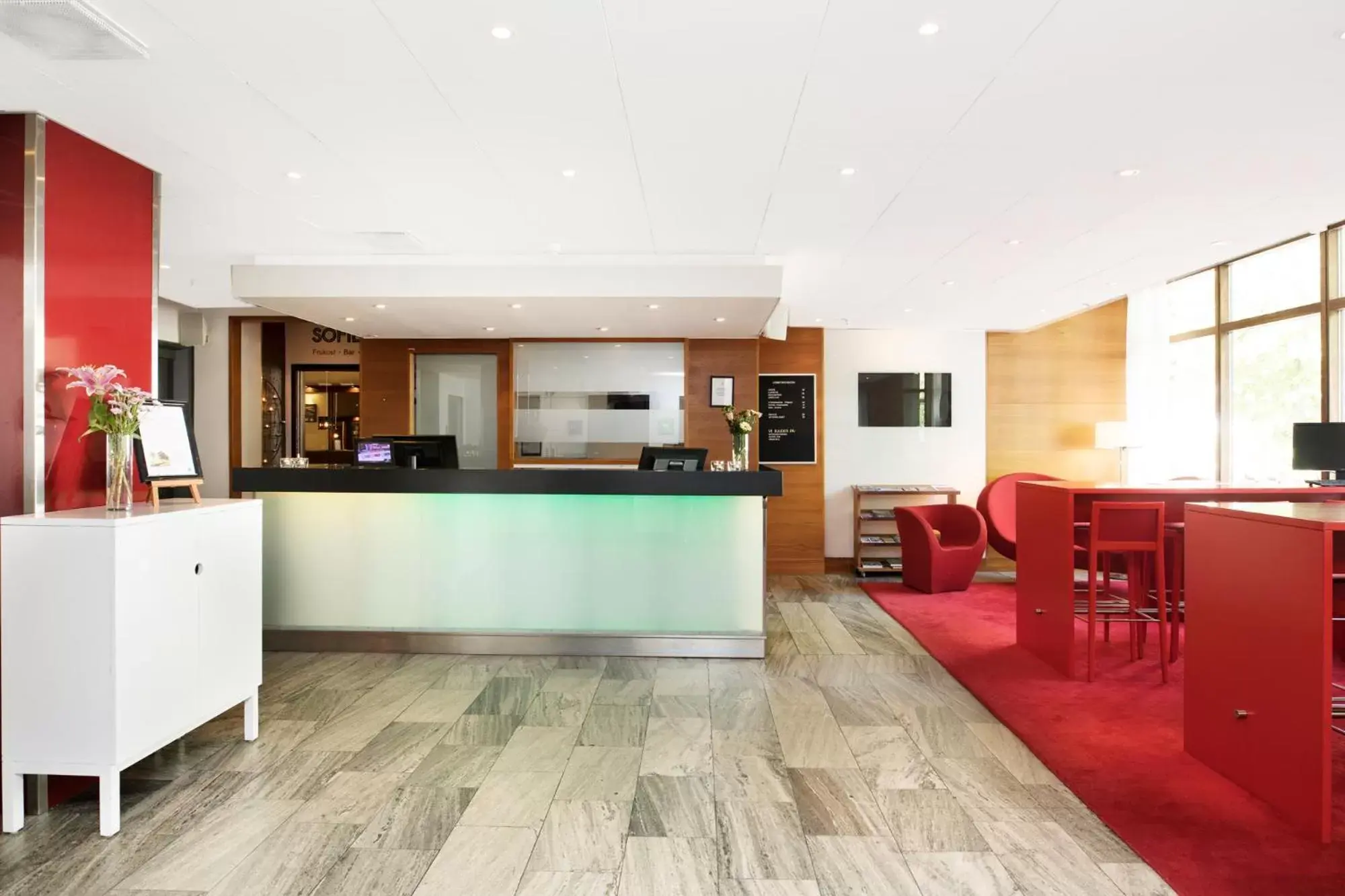 Lobby or reception in ProfilHotels Savoy Lobby or reception in ProfilHotels Savoy