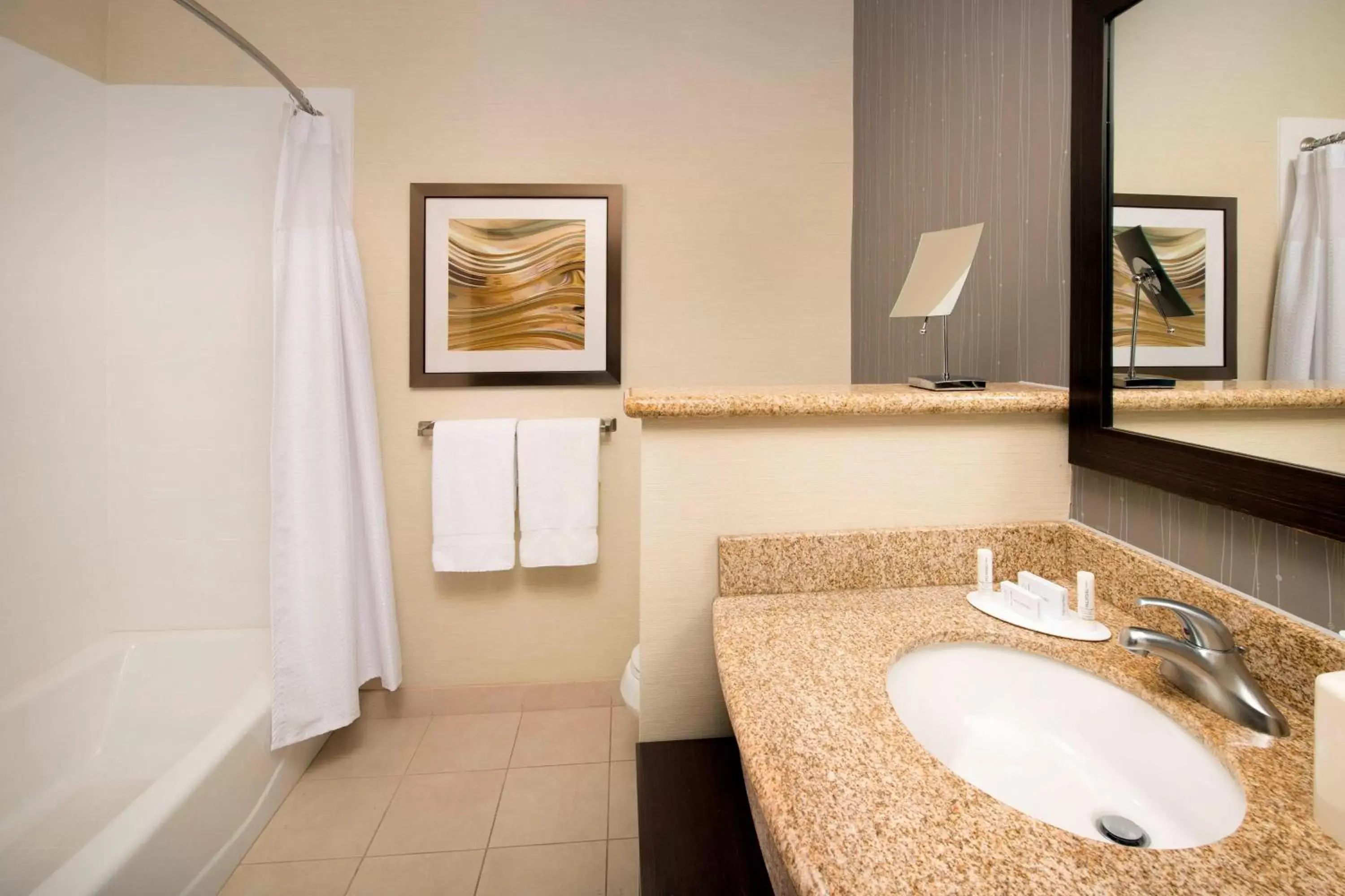 Bathroom in Courtyard by Marriott Lufkin