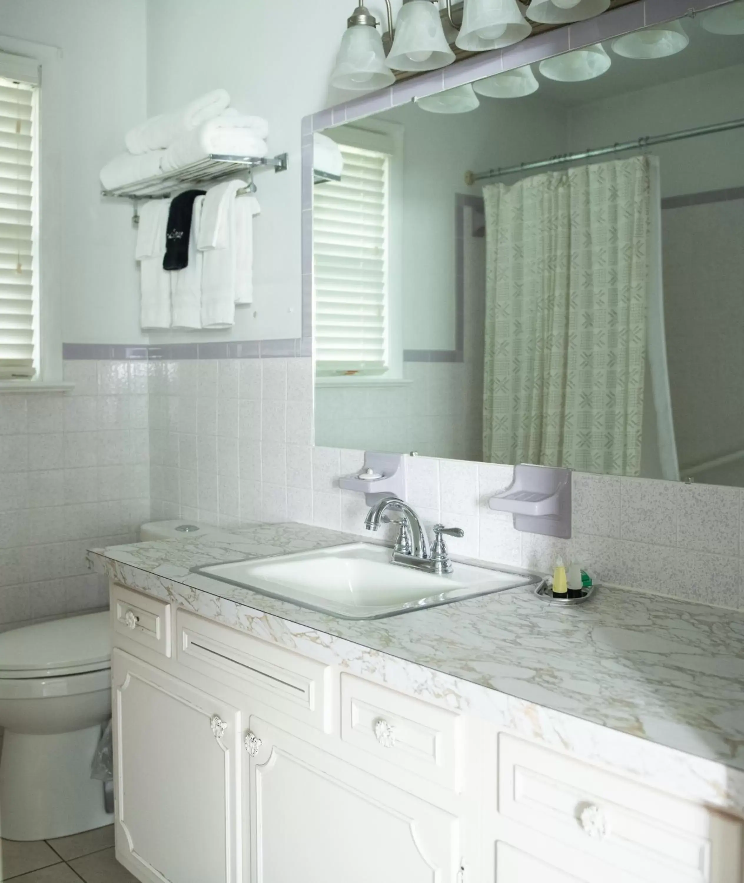 Bathroom in The Carriage House at Strasburg