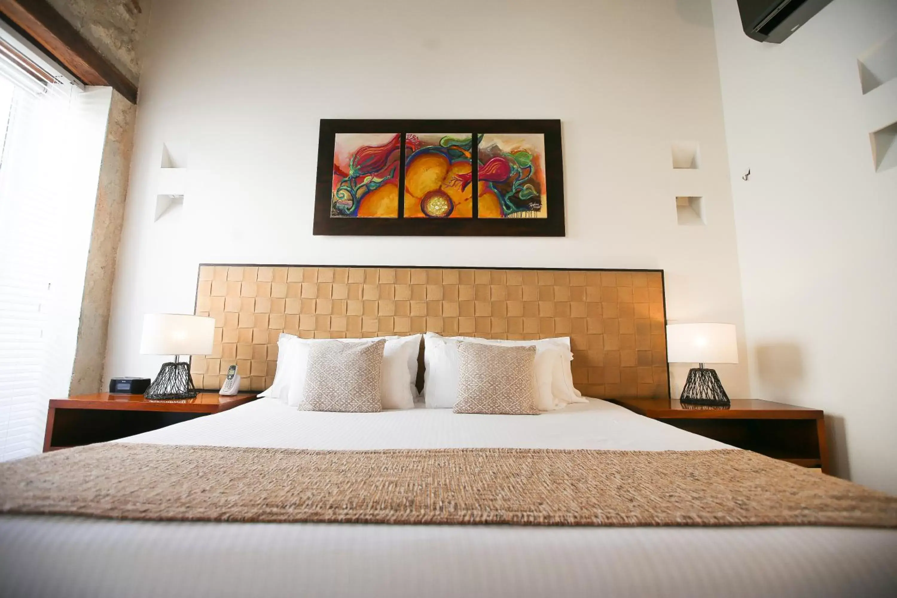 Bed in Casa Claver Loft Boutique Hotel