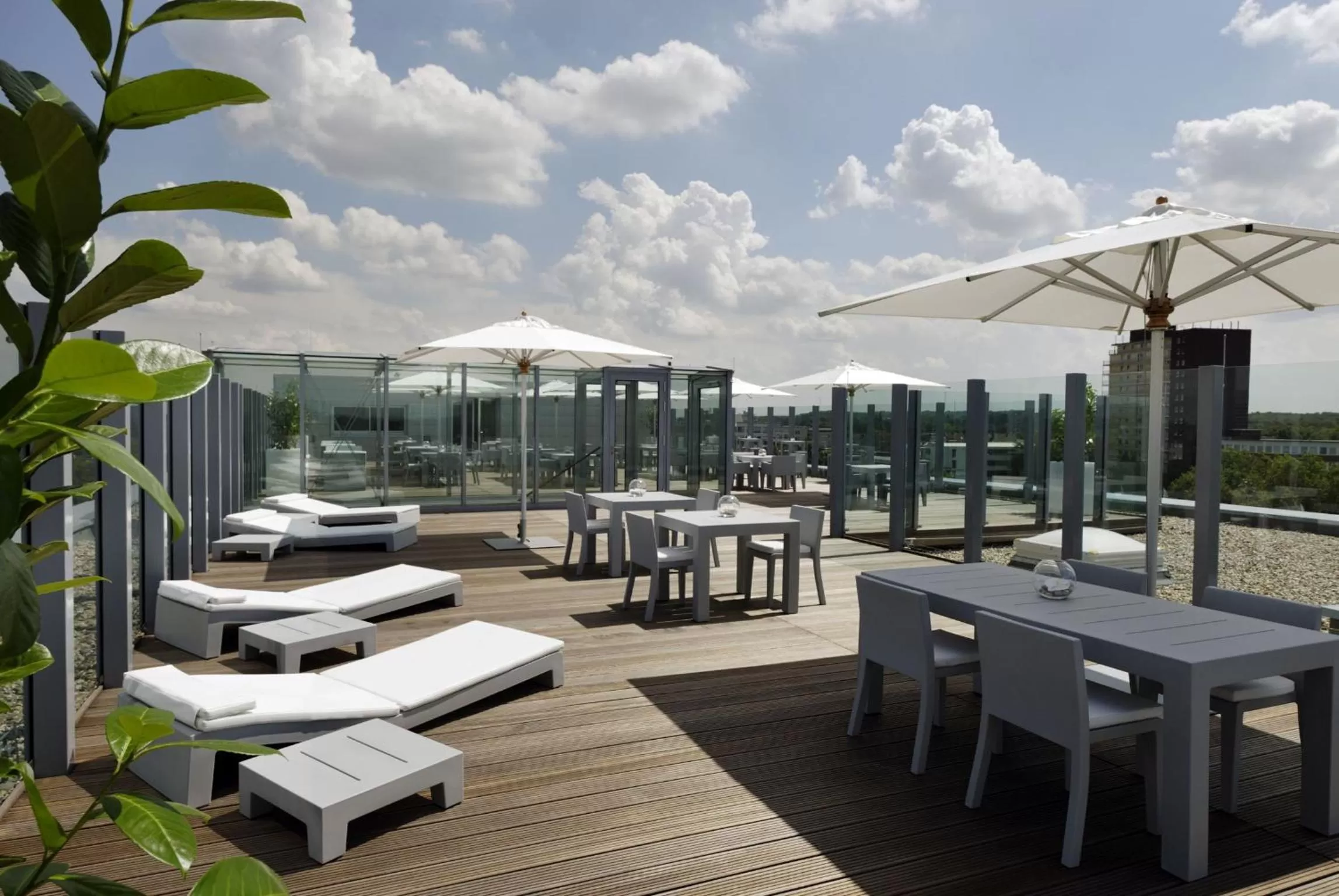 Balcony/Terrace in Atlantic Congress Hotel Essen