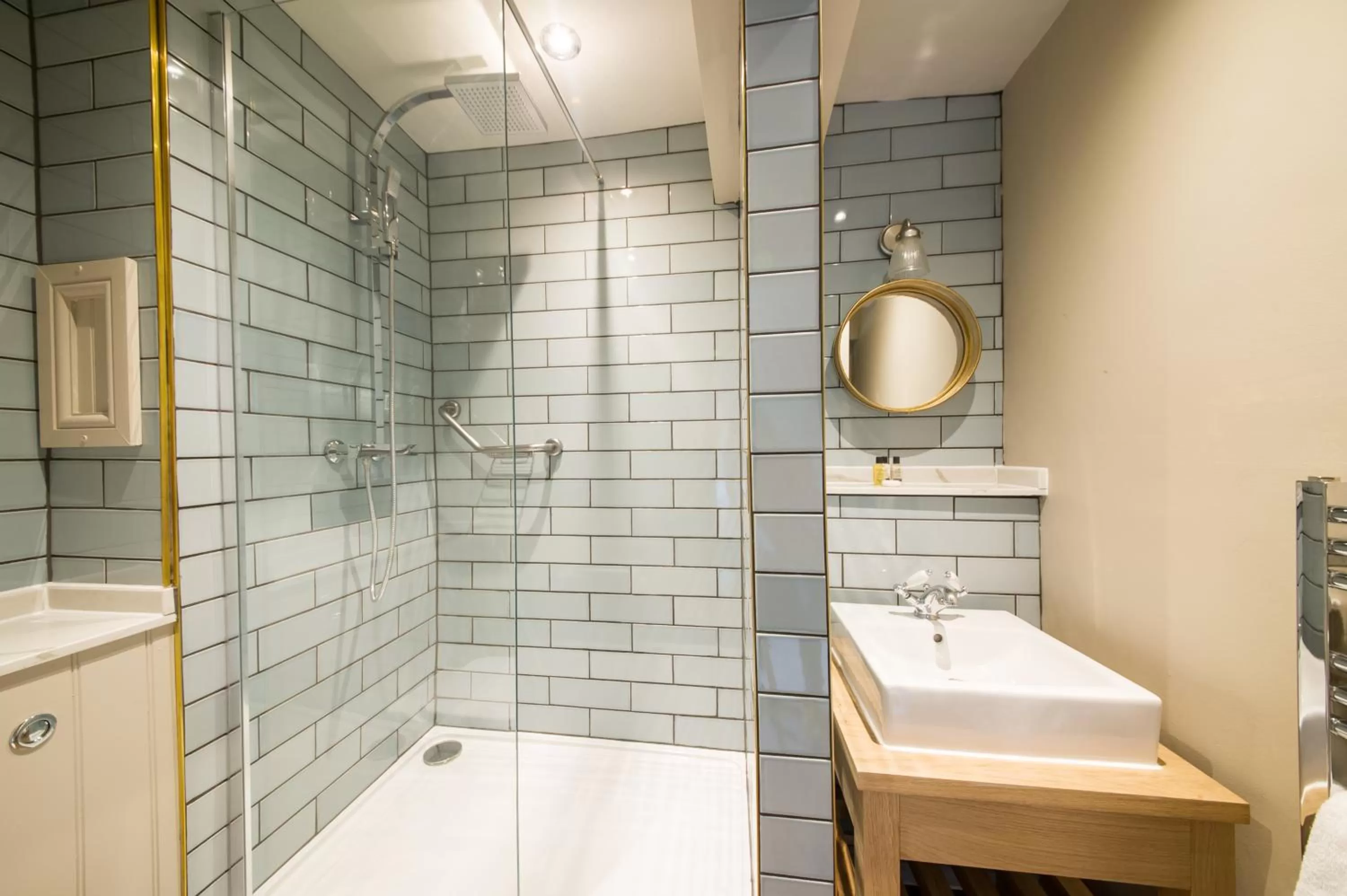 Shower, Bathroom in The Bulls Head by Innkeeper's Collection