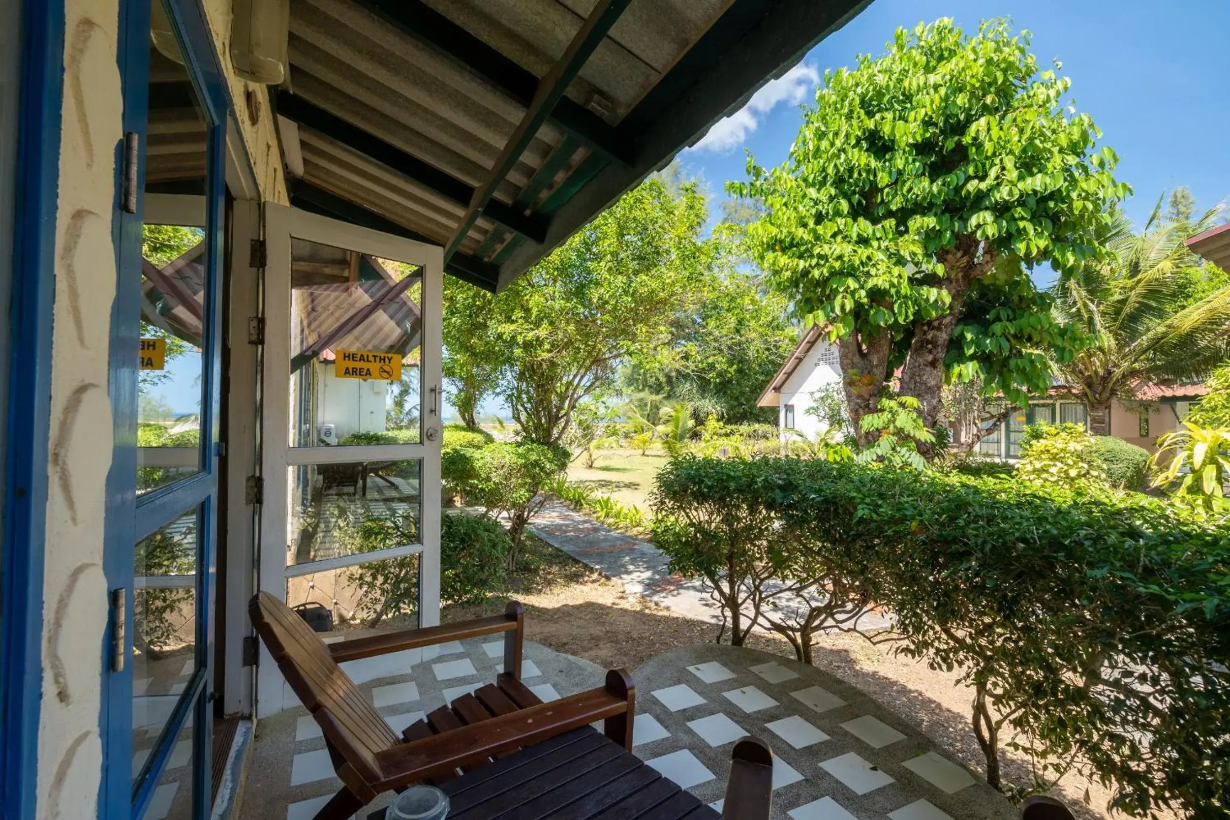 Balcony/Terrace in Gooddays Lanta Beach Resort SHA