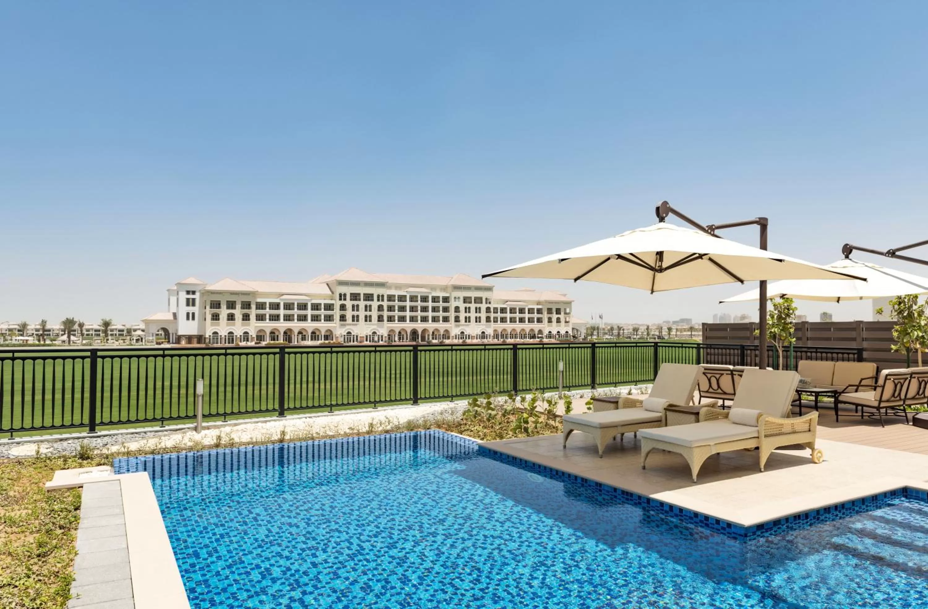 Swimming pool in Al Habtoor Polo Resort