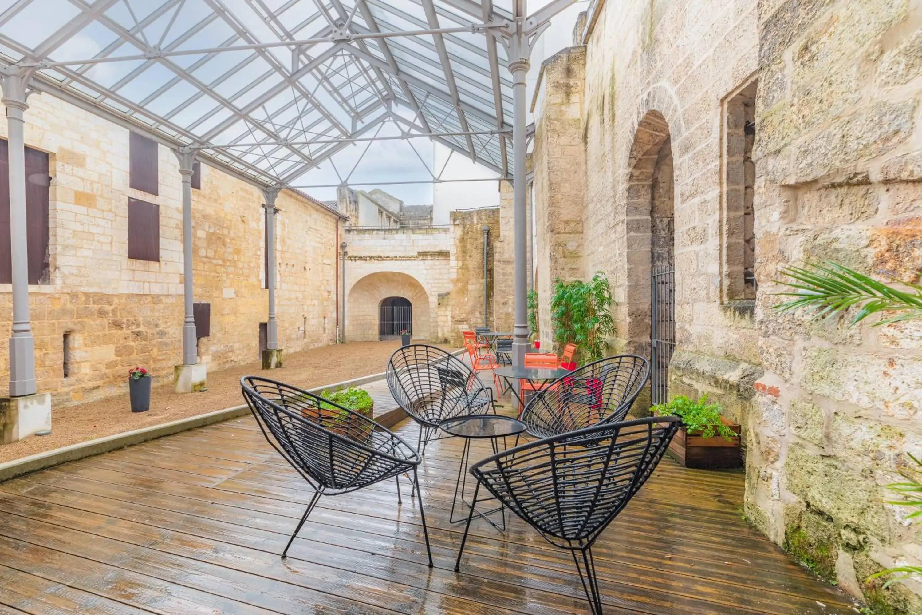 Balcony/Terrace in Appart'City Angouleme