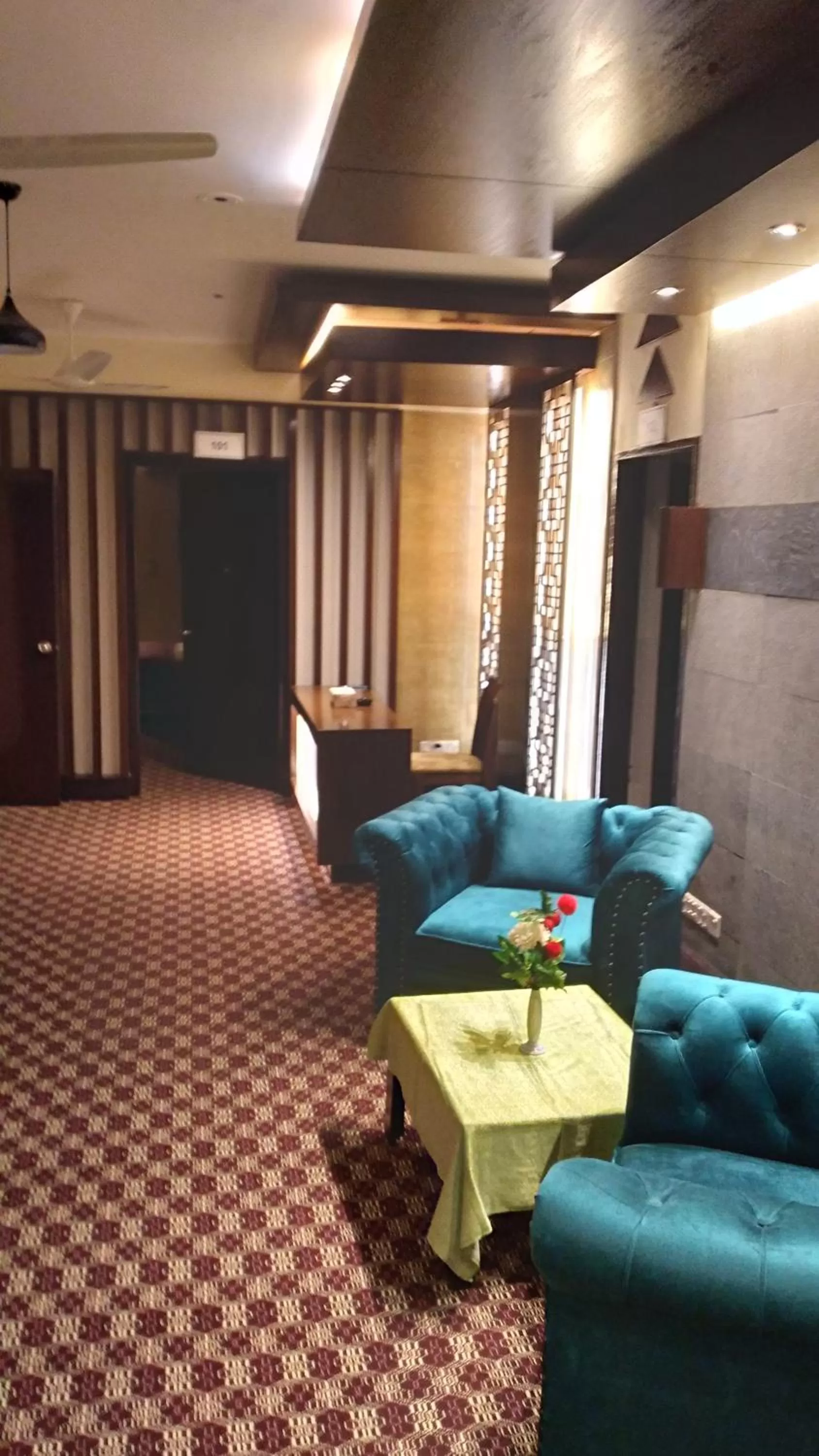 Seating Area in Center Point Apartment