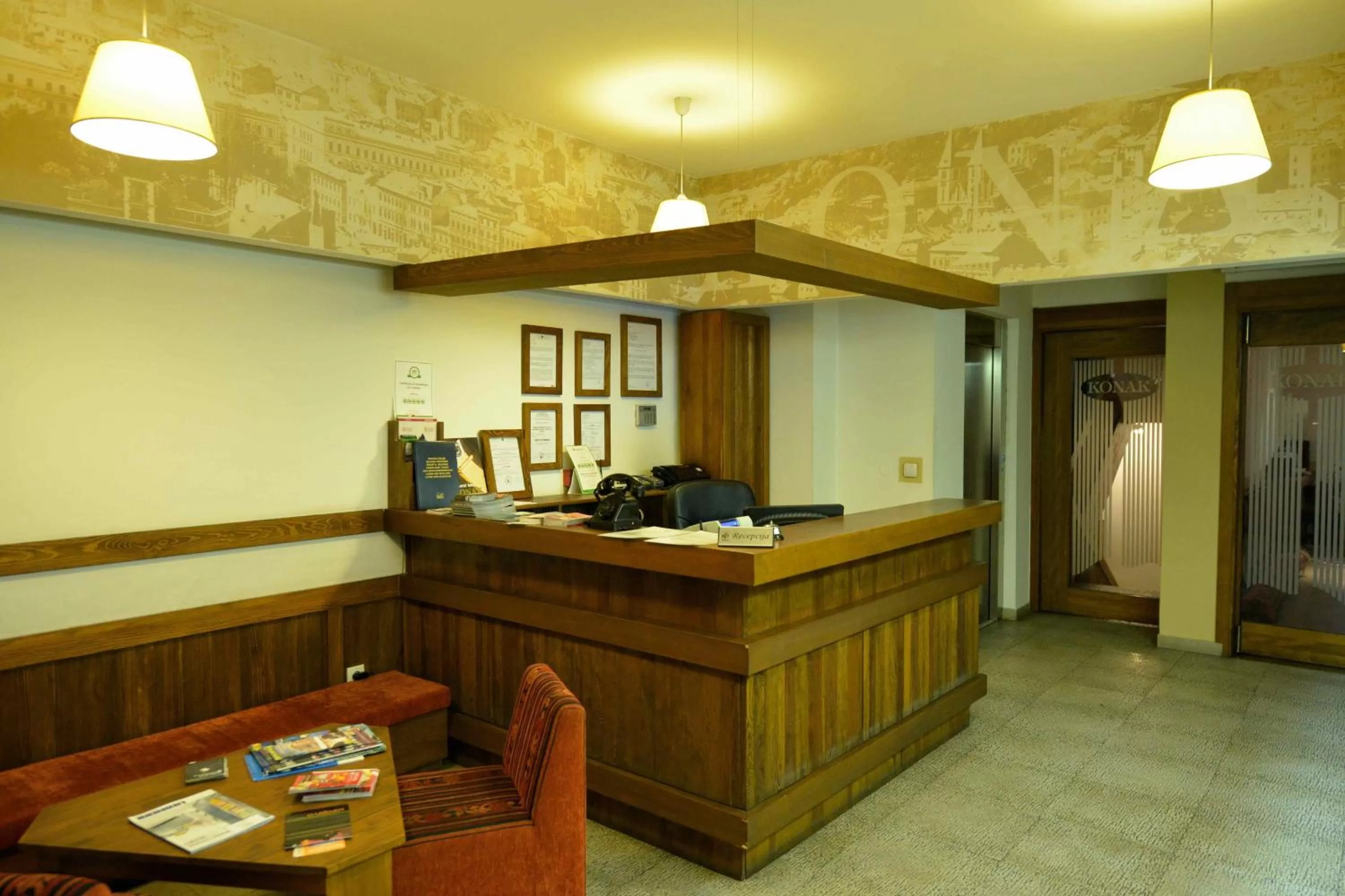 Lobby or reception, Lobby/Reception in Garni Hotel Konak