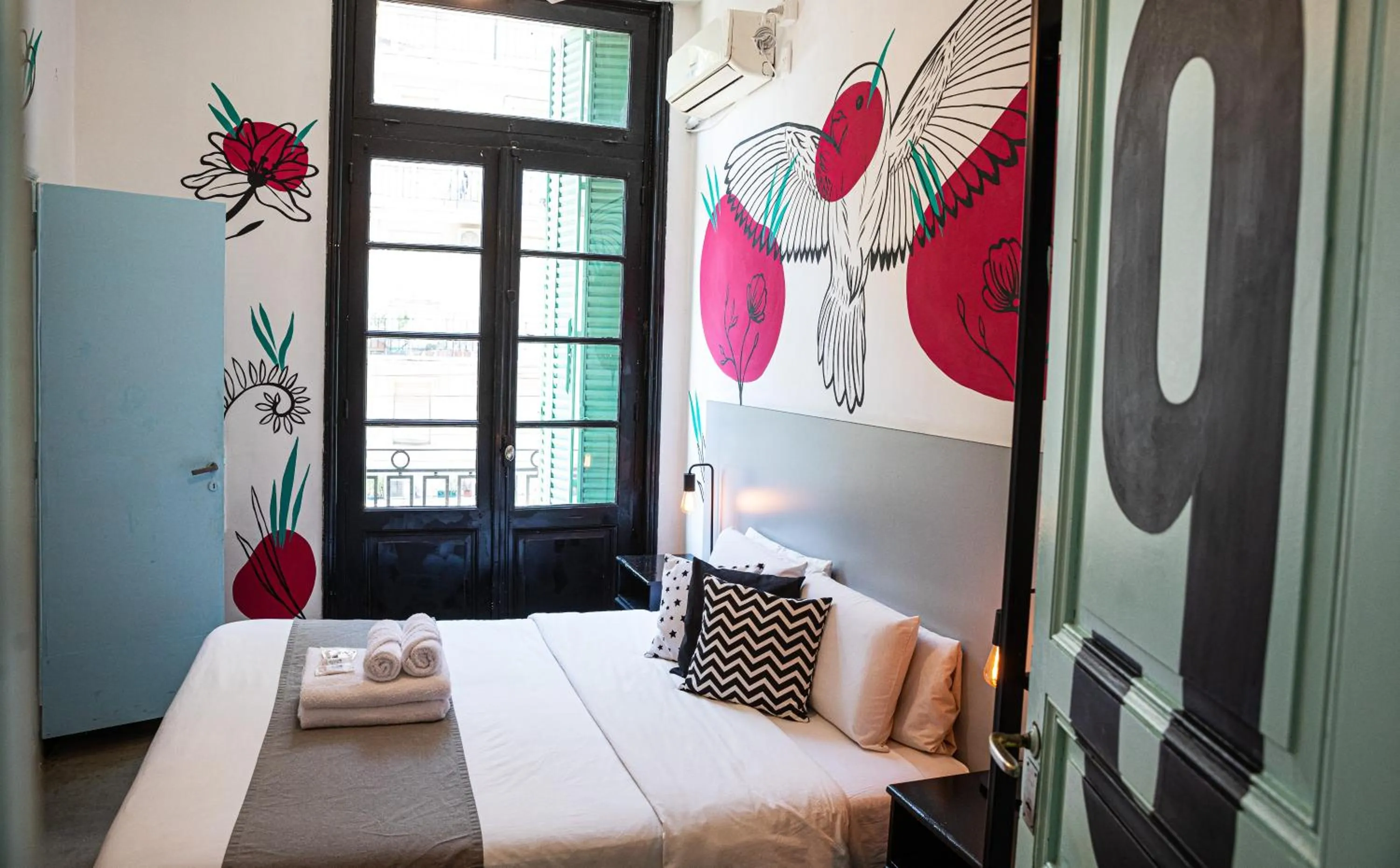 Bed in Art Factory Soho