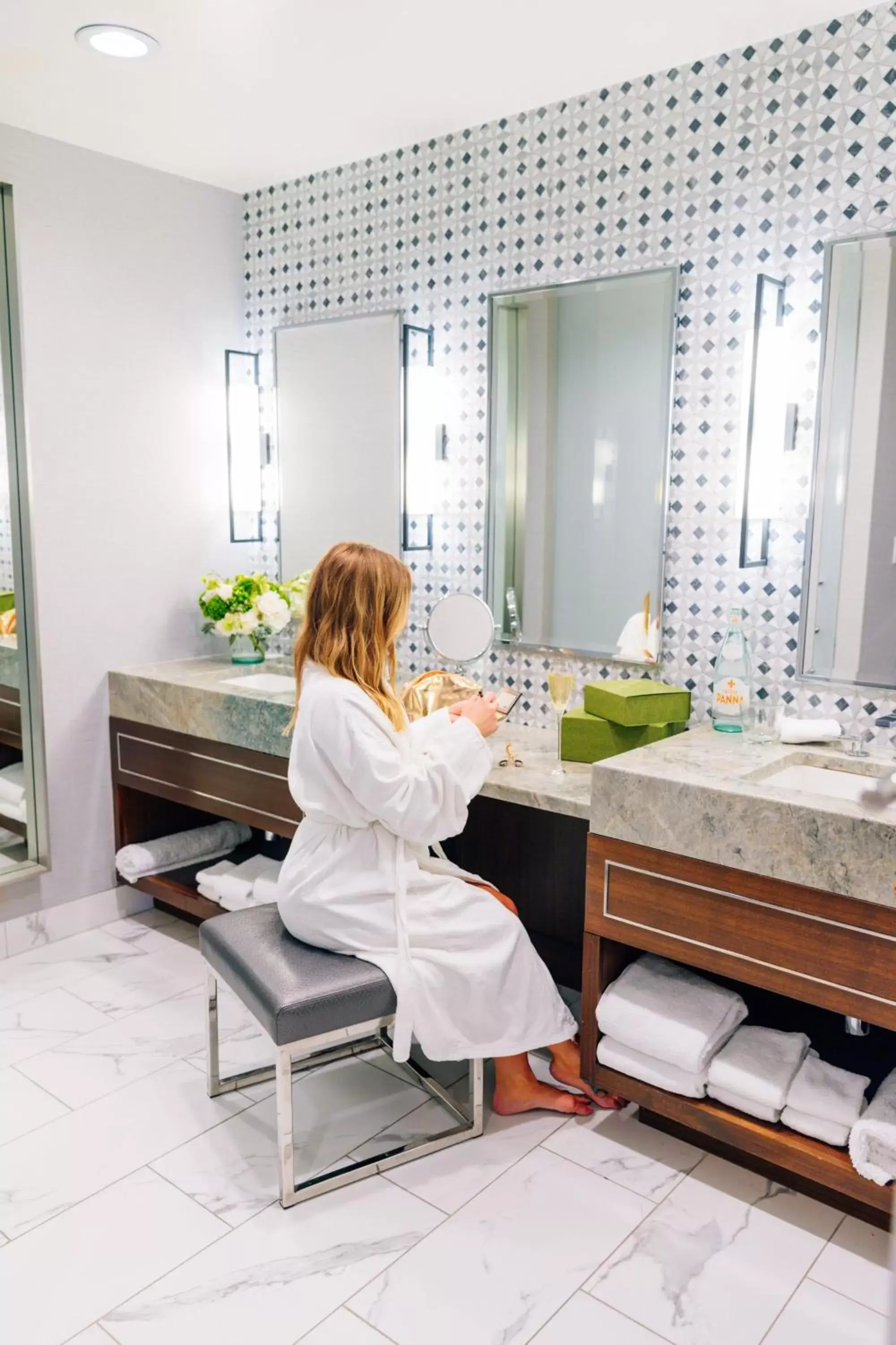 Bathroom in JW Marriott New Orleans