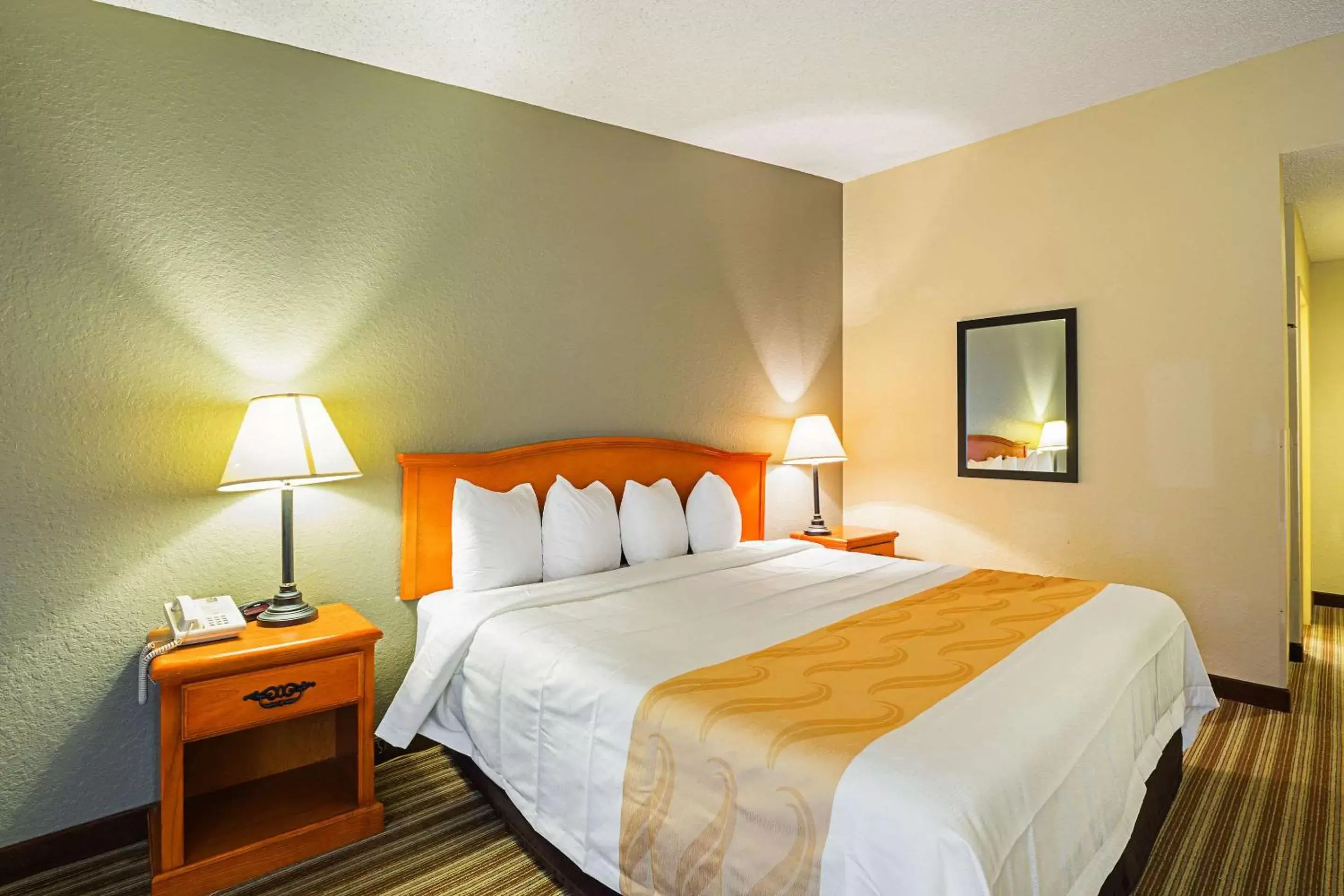Photo of the whole room, Bed in Quality Inn & Suites NRG Park - Medical Center