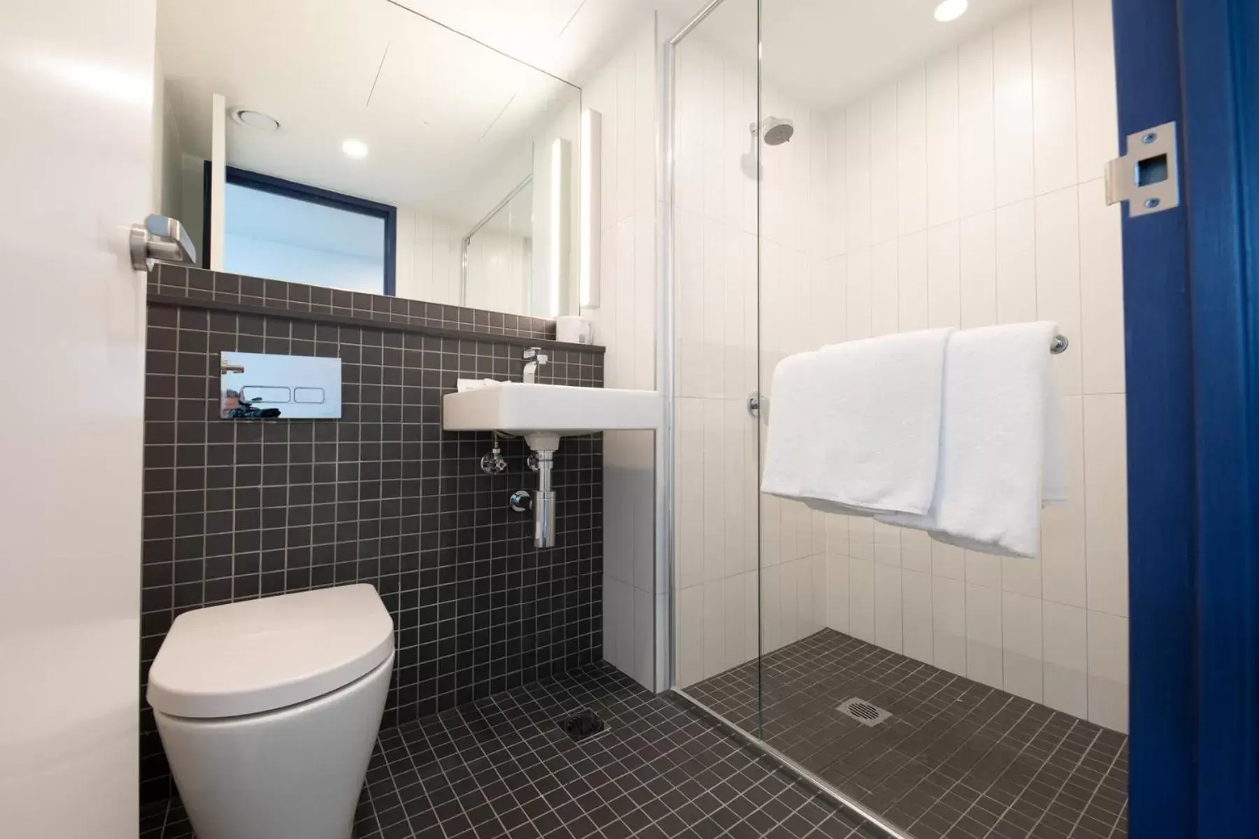 Shower, Bathroom in ibis budget Sydney Airport