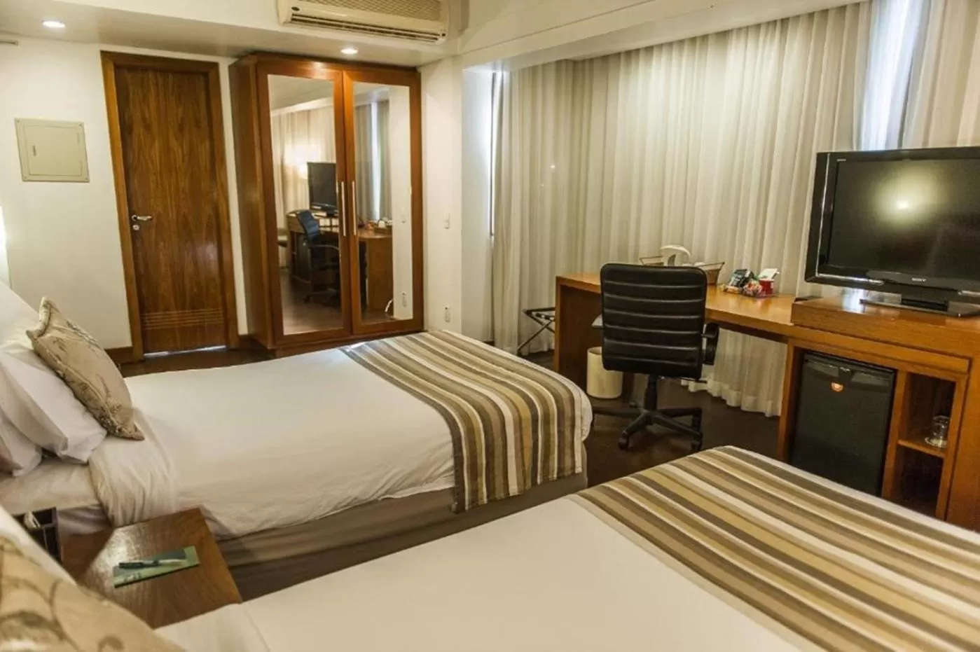 Bed in Slaviero Porto Alegre Moinhos