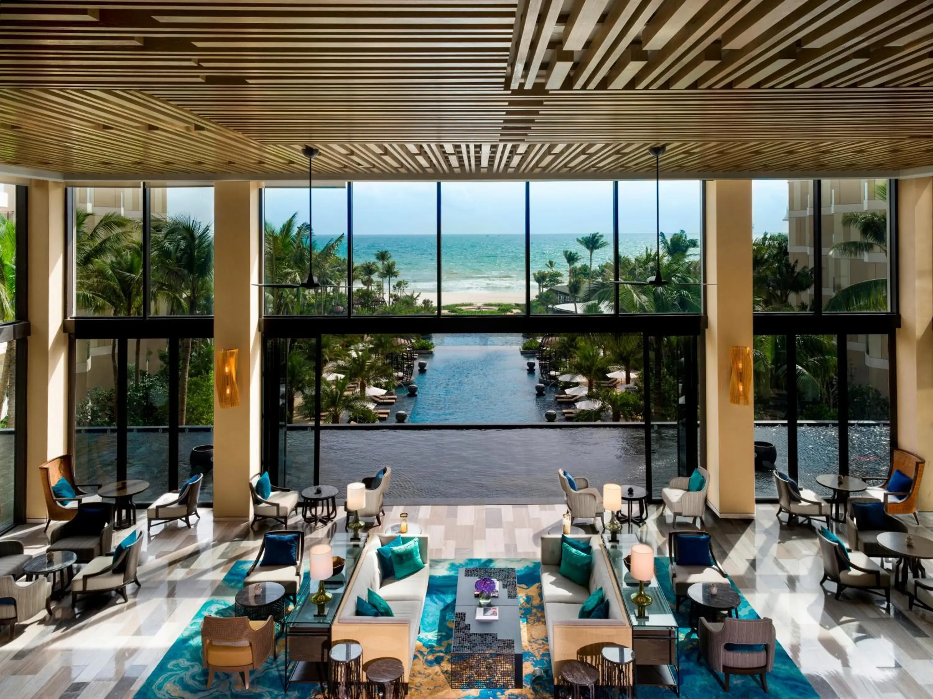 Lobby or reception in InterContinental Phu Quoc Long Beach Resort by IHG Lobby or reception in InterContinental Phu Quoc Long Beach Resort by IHG