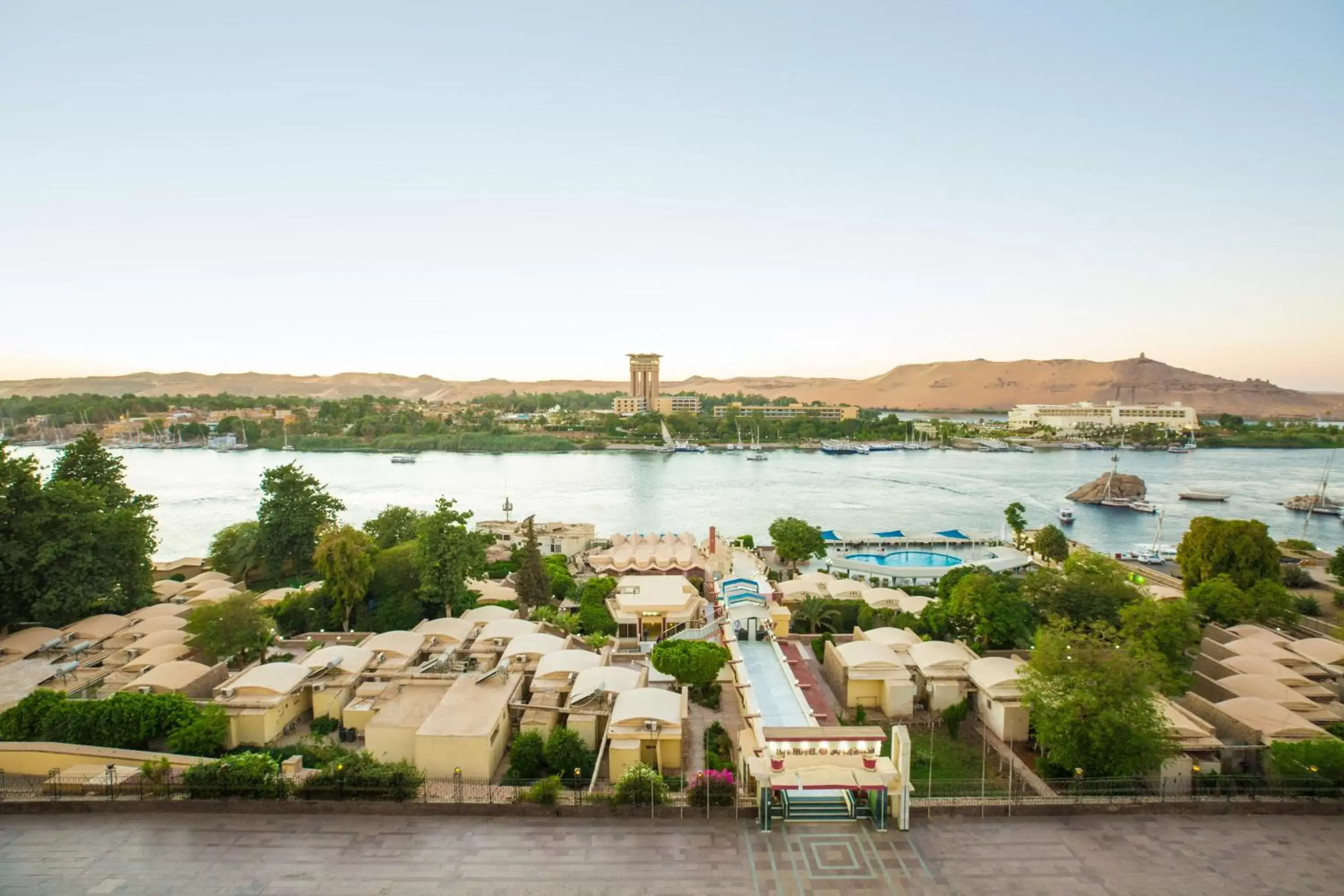 Property building in Obelisk Nile Hotel Aswan
