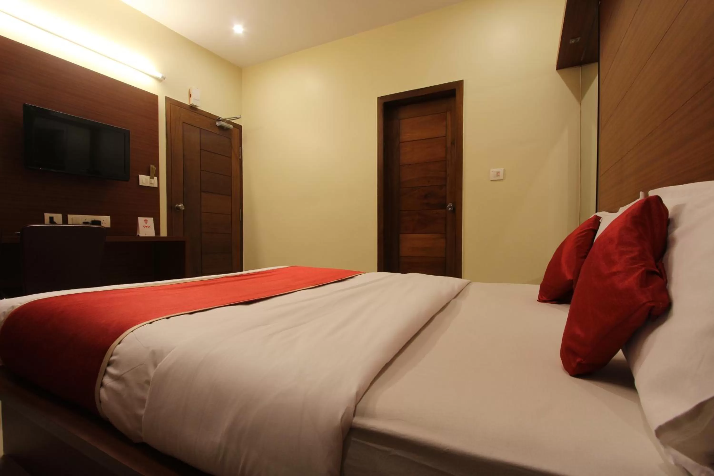 Bedroom, Bed in The Grand Inn Mysore