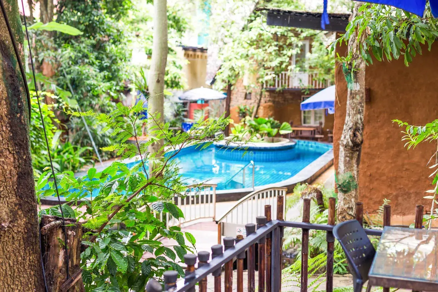 Swimming pool, Pool View in Hern Lhin Natural Resort
