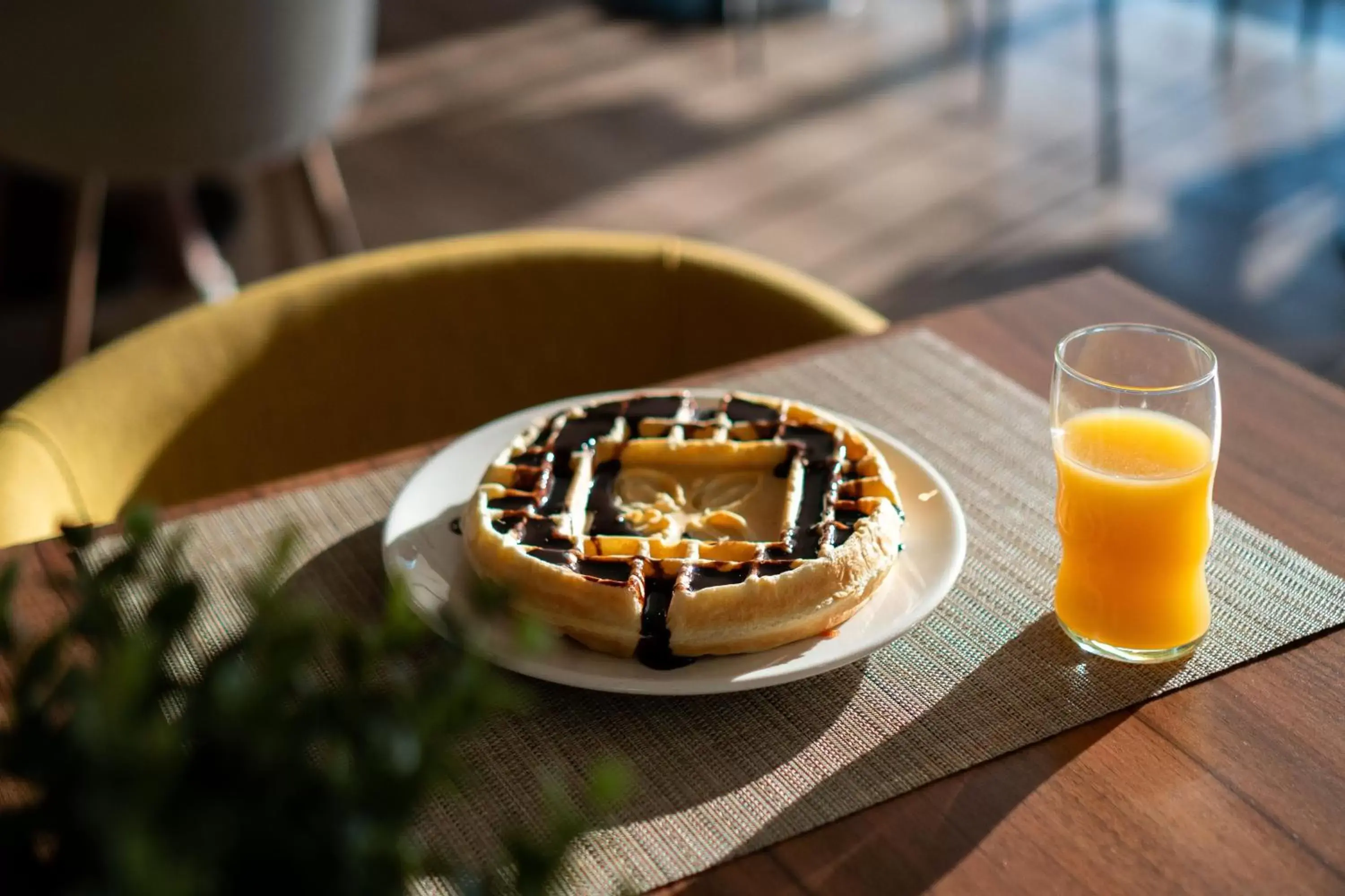 Continental breakfast in Hilton Garden Inn Sevilla