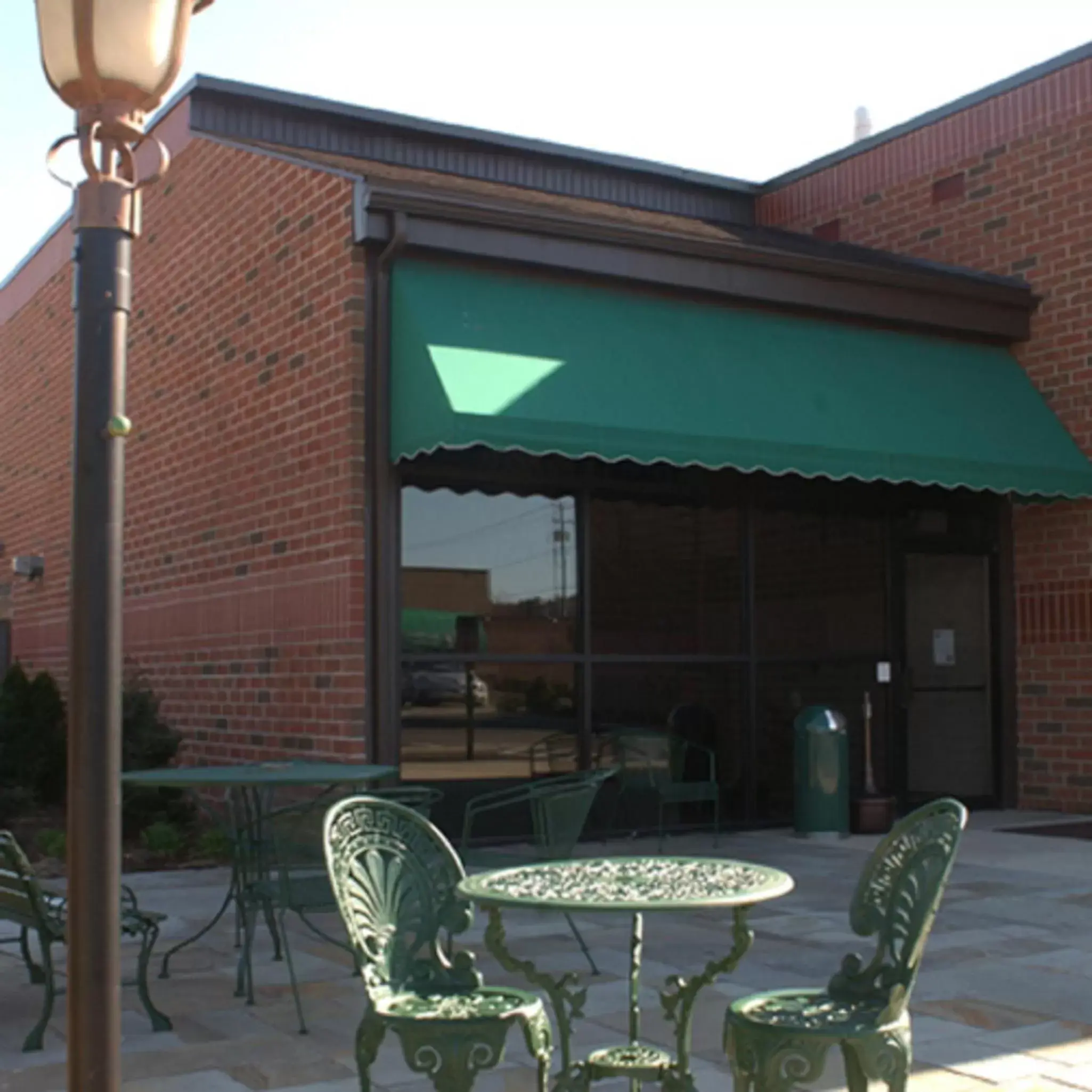 Facade/entrance in Meadow Court Inn - Ithaca