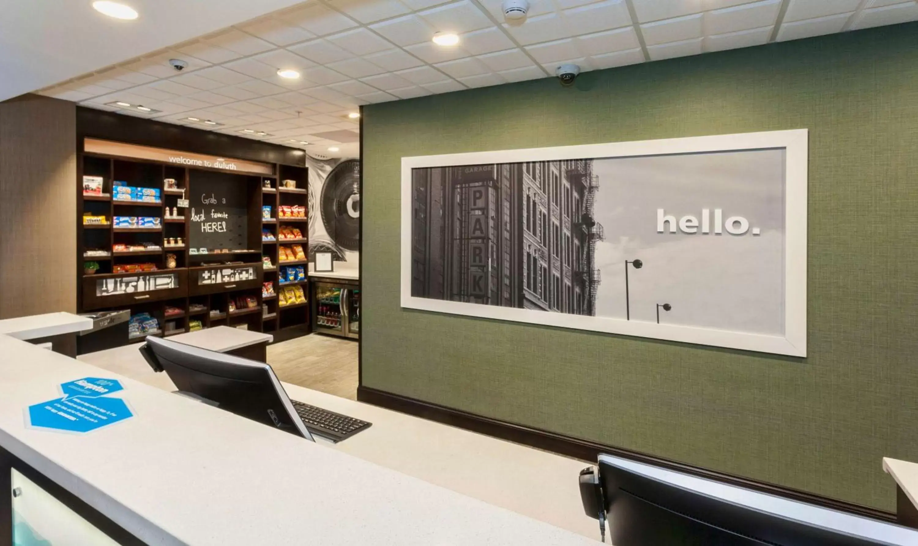 Lobby or reception in Hampton Inn & Suites Duluth North Mn Lobby or reception in Hampton Inn & Suites Duluth North Mn