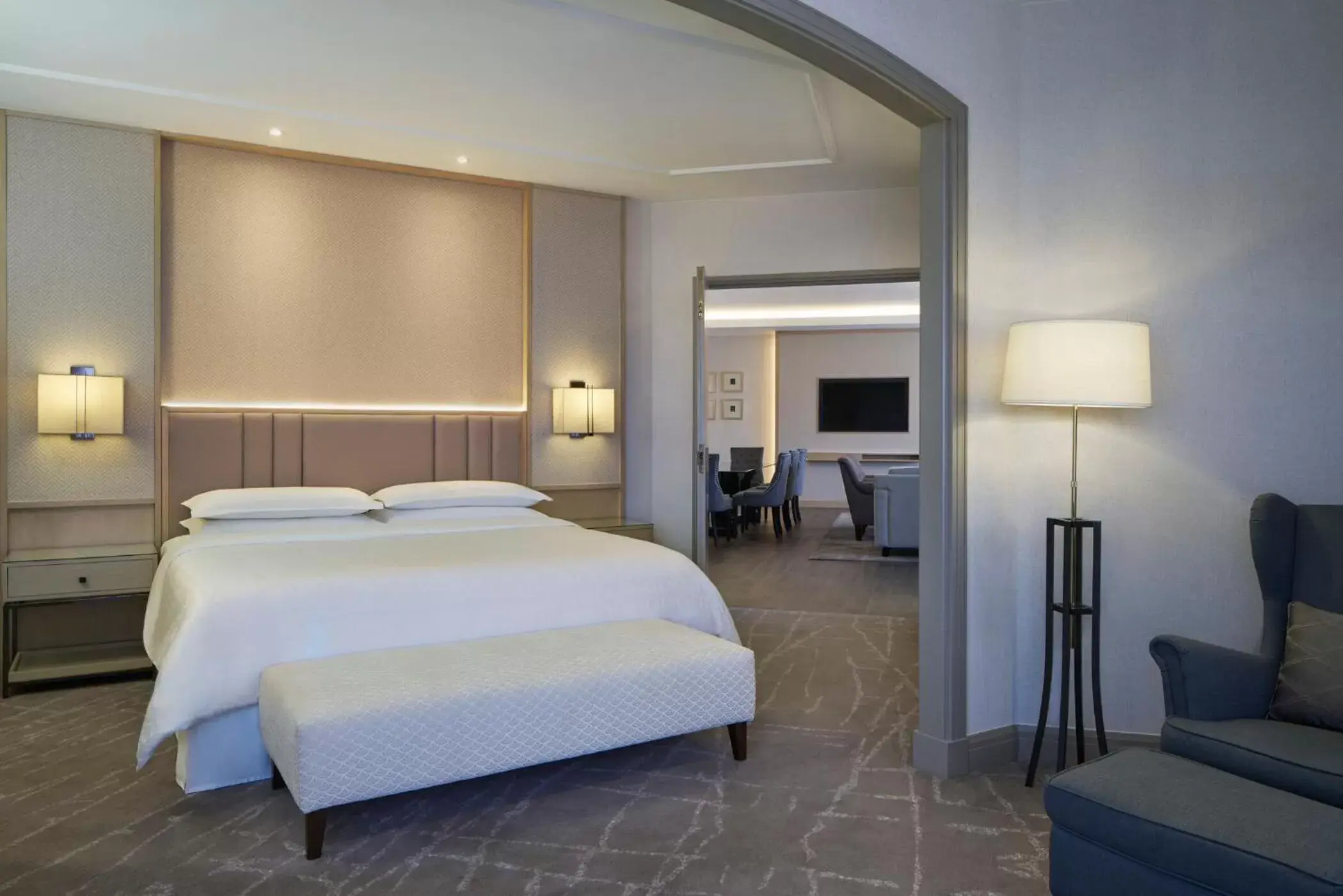 Bed in Sheraton Imperial Kuala Lumpur Hotel