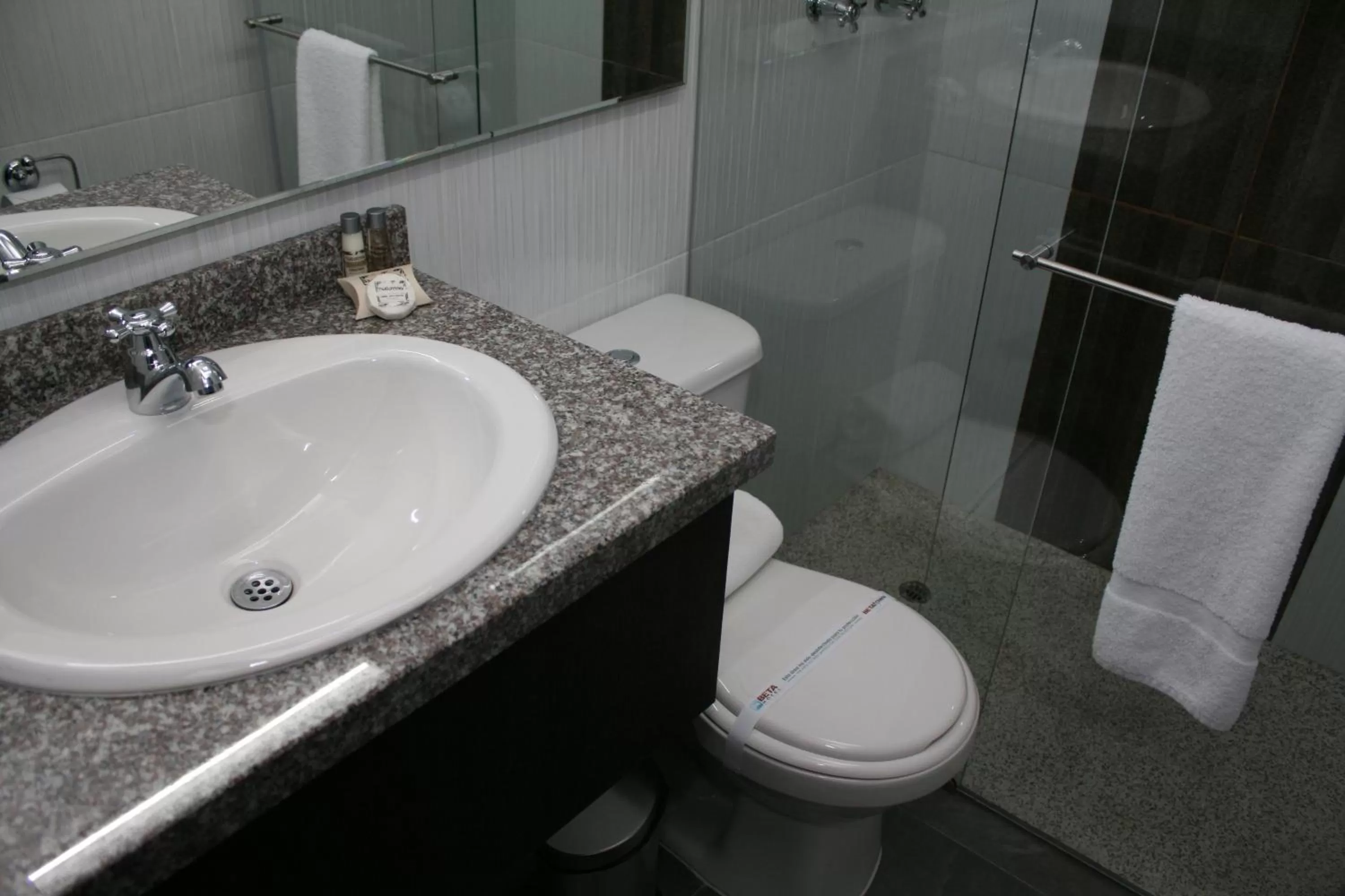 Shower in Beta Hotel