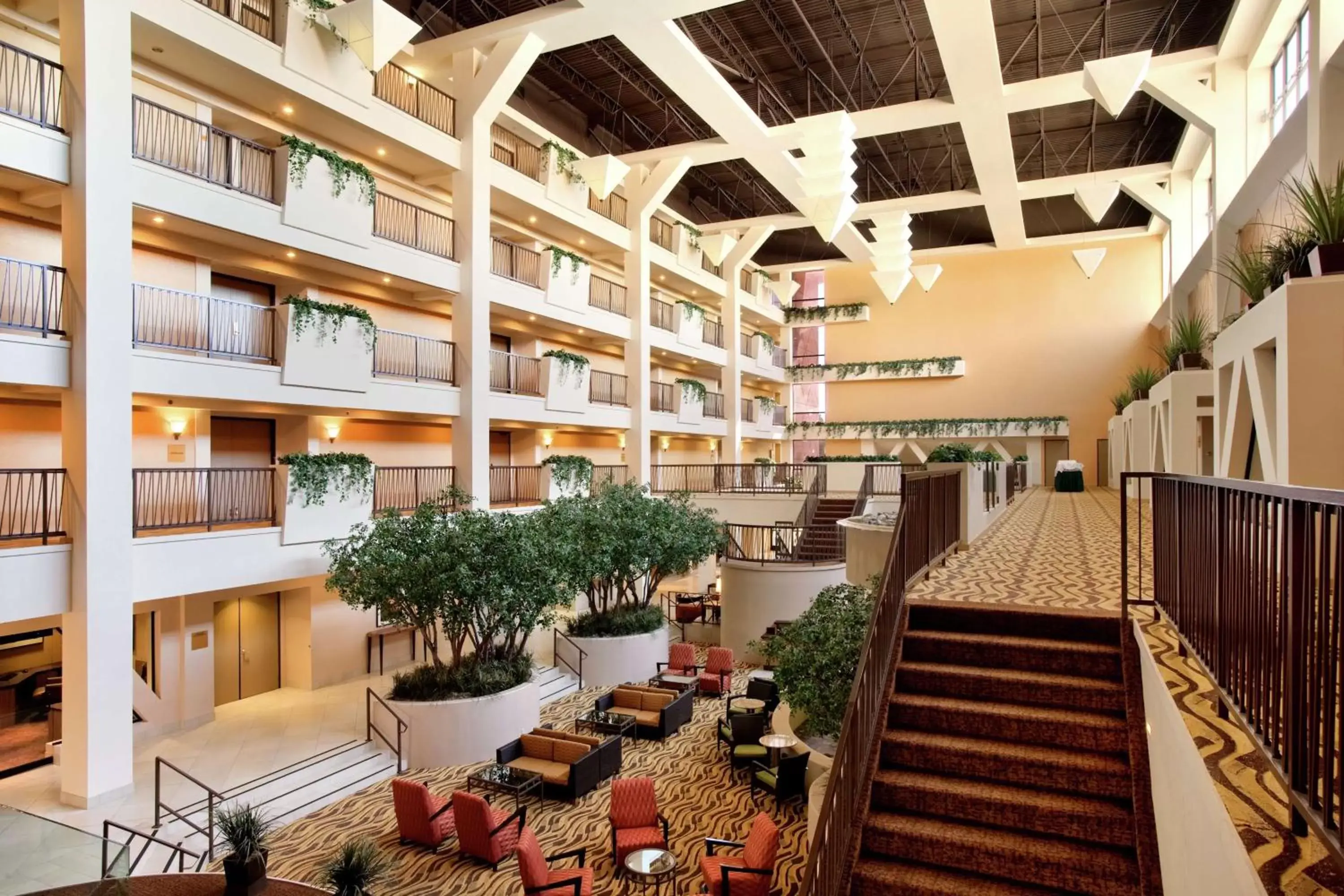 Lobby or reception in Hilton Stockton Lobby or reception in Hilton Stockton