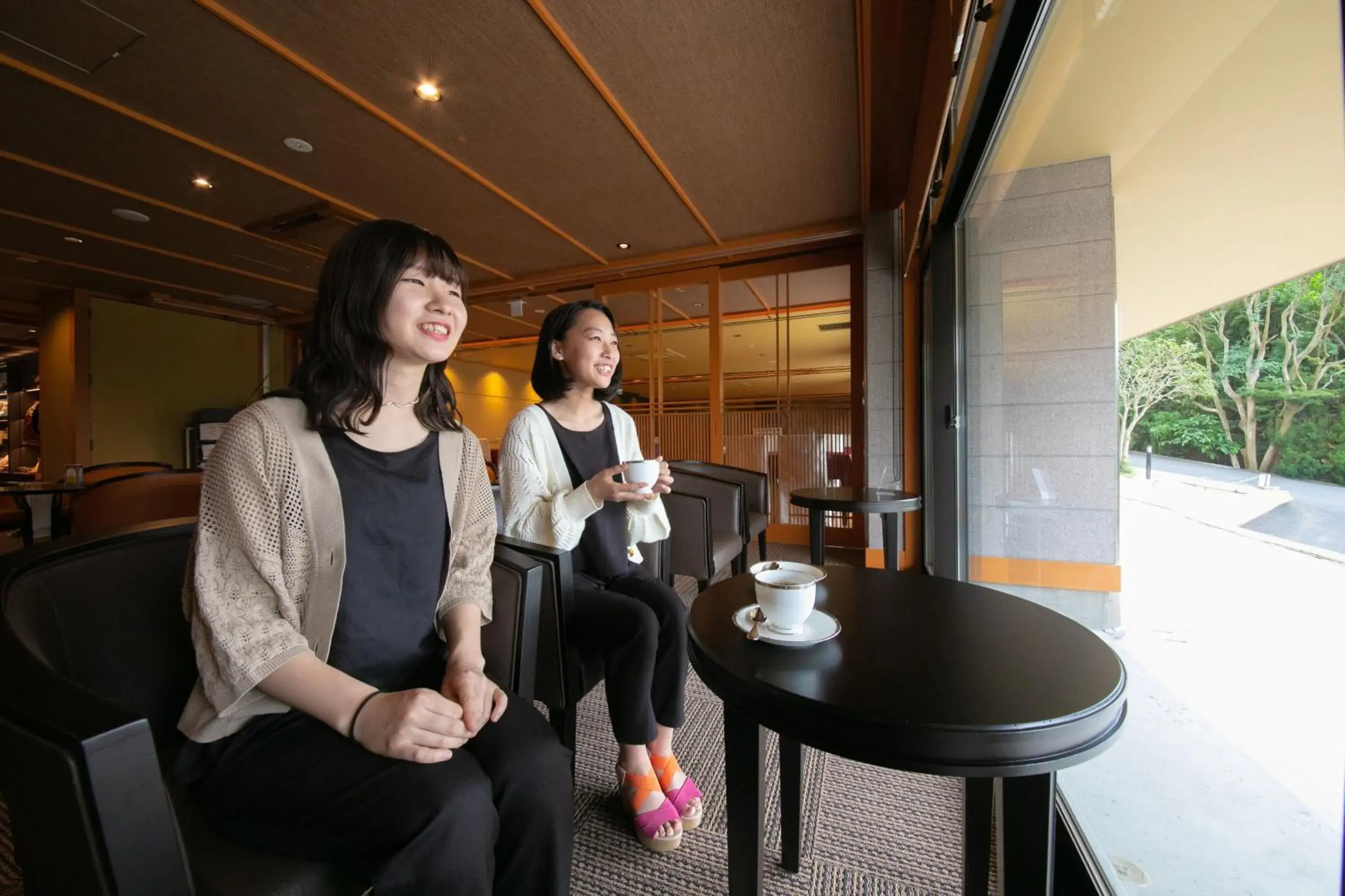 Lounge or bar in Biwako Hanakaido Lounge or bar in Biwako Hanakaido