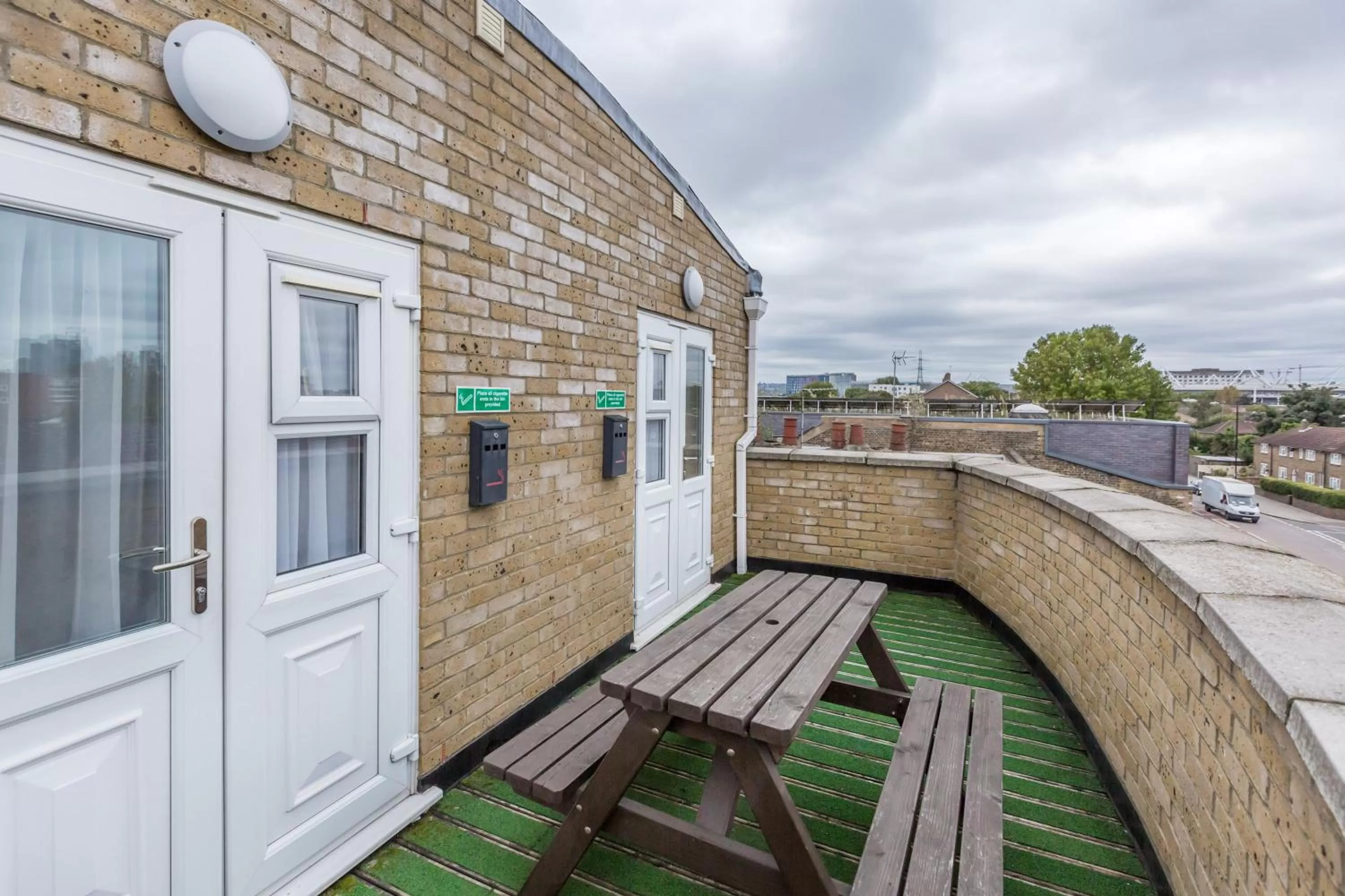 Balcony/Terrace in Prince Regent Hotel Excel London