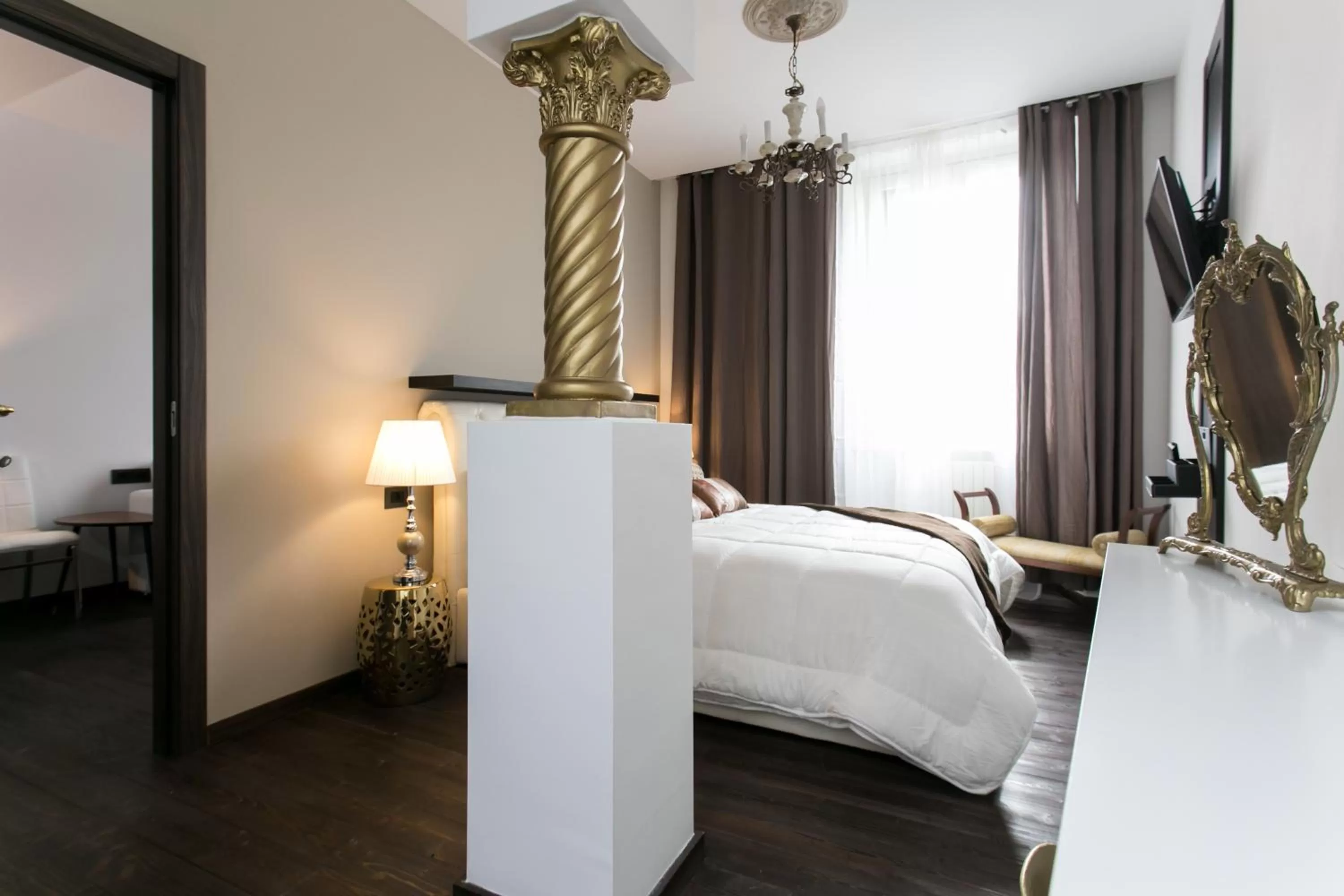 Bedroom, Bed in Aparthotel Dei Mercanti