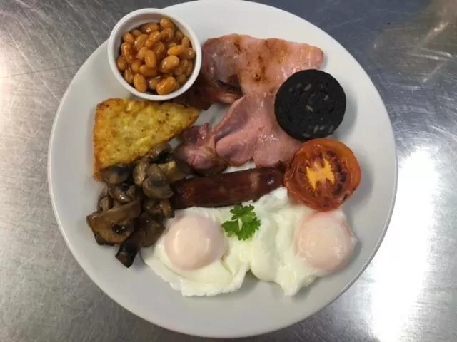 Food in Bron Menai Guest House